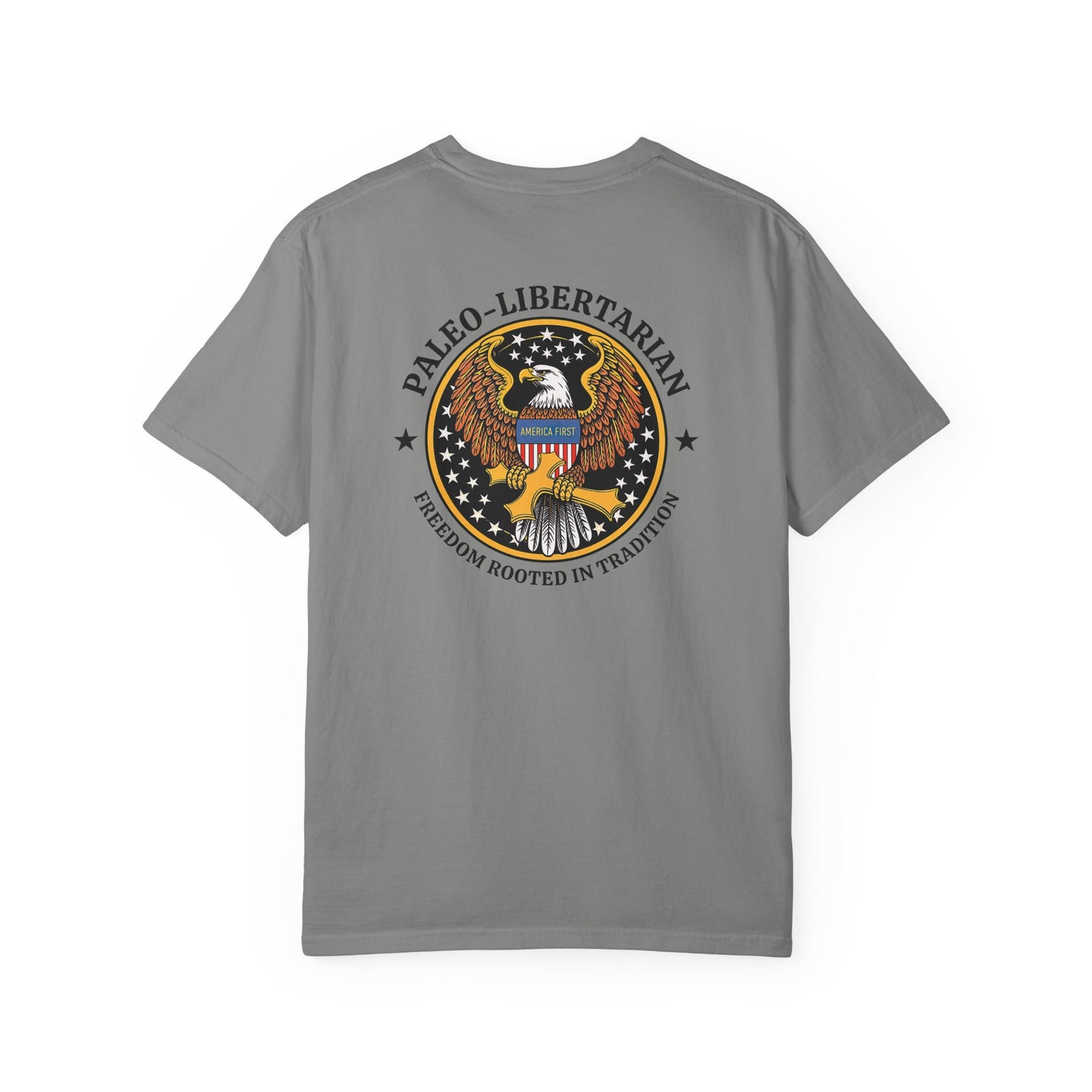 "Paleo-Libertarian" #01, Unisex T-shirt (Light Colors)