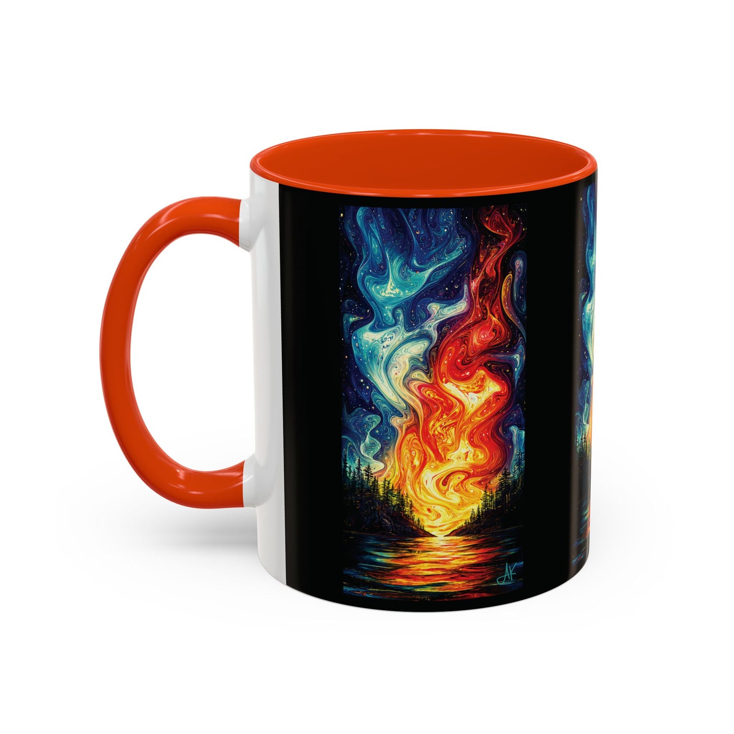 "Naomh Solus (Gaelic) - Sacred Light (English)", Colorful Mugs (11oz, 15oz)