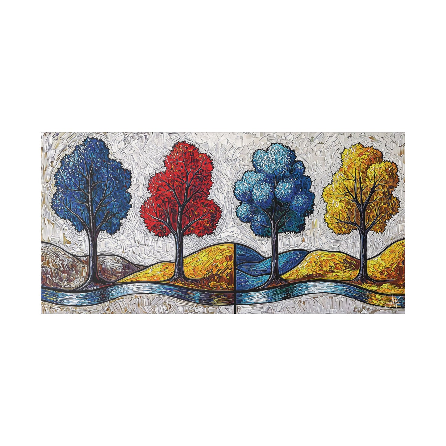 "Kedron Brook", Stretched Classic Canvas Fine Art Print
