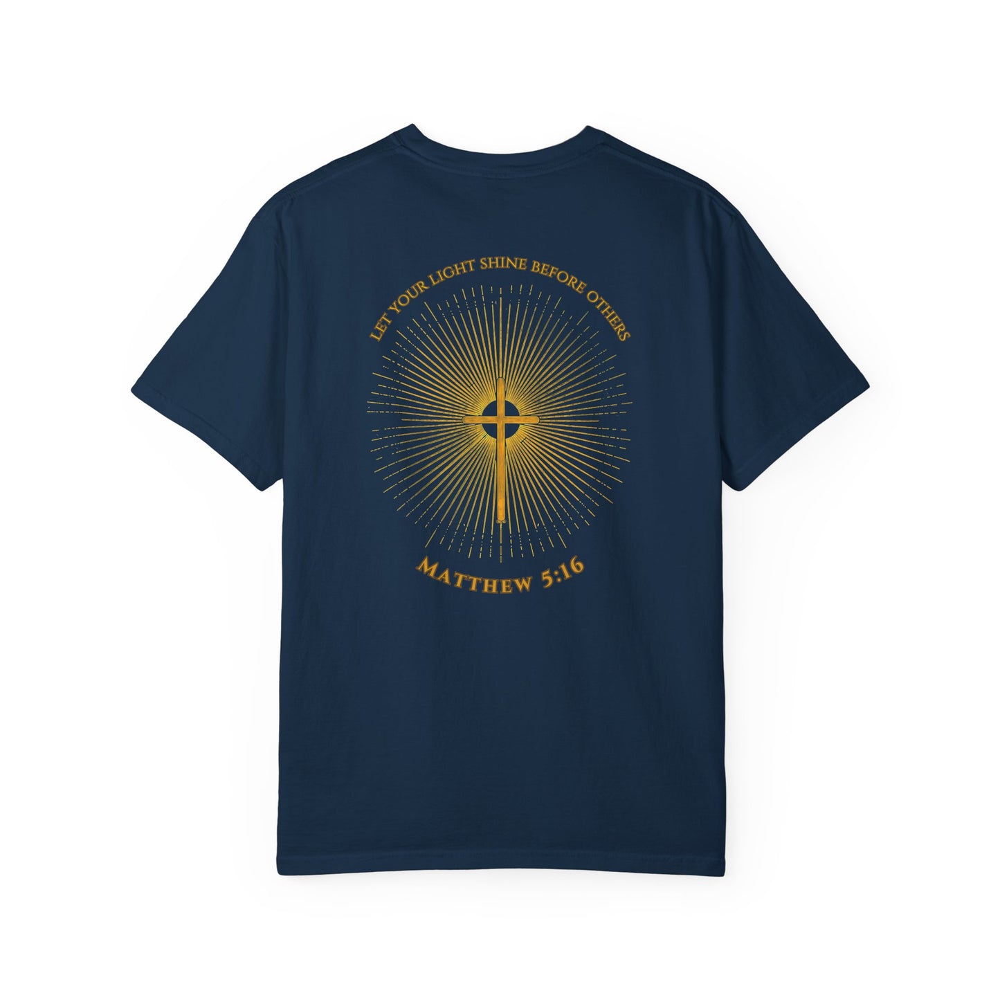 "Matthew 5:16 Sunburst", Unisex T-shirt