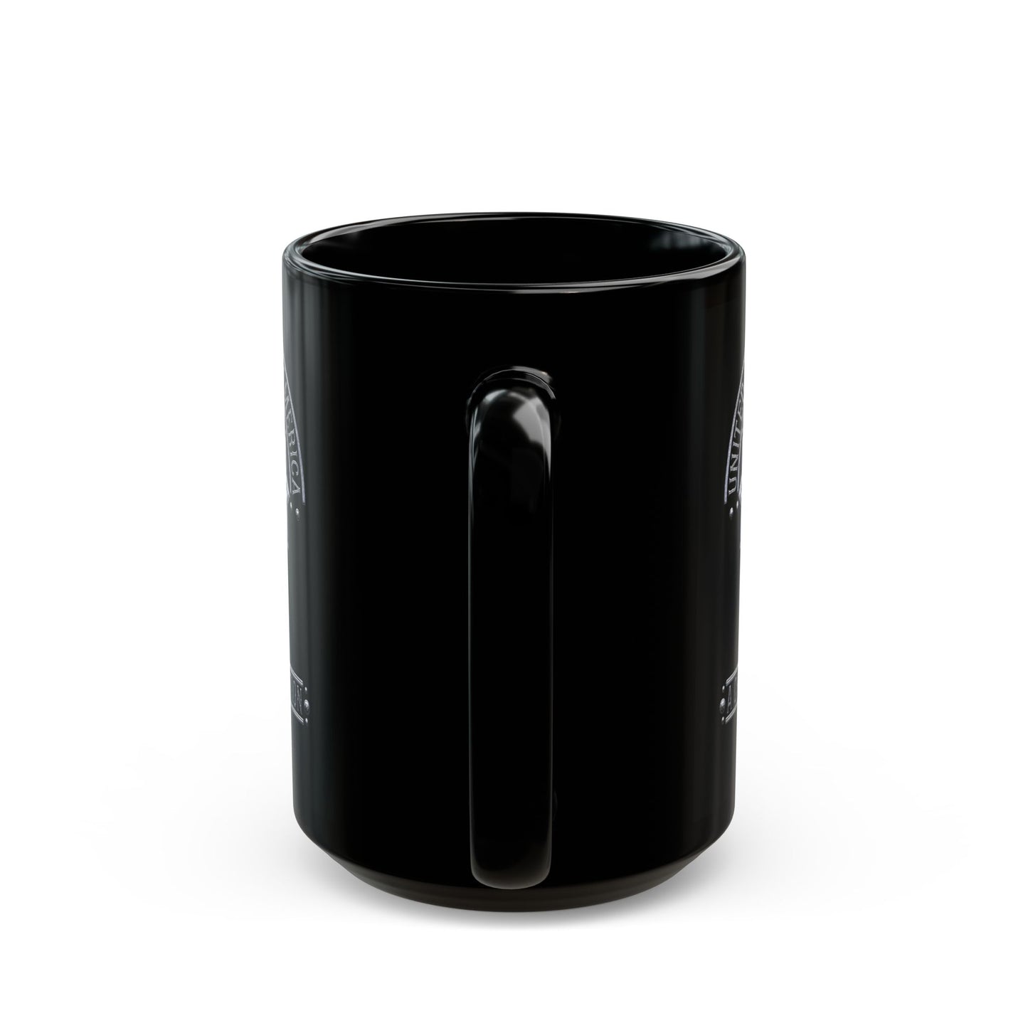 "USA - A Christian Nation" #02, Black Mug (11oz & 15oz)