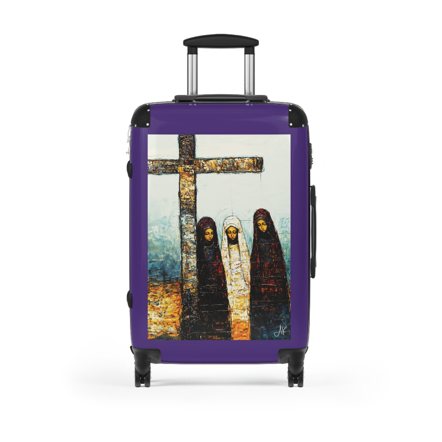 "At-the-Foot of the Cross - John 19:25", Suitcases (Purple)