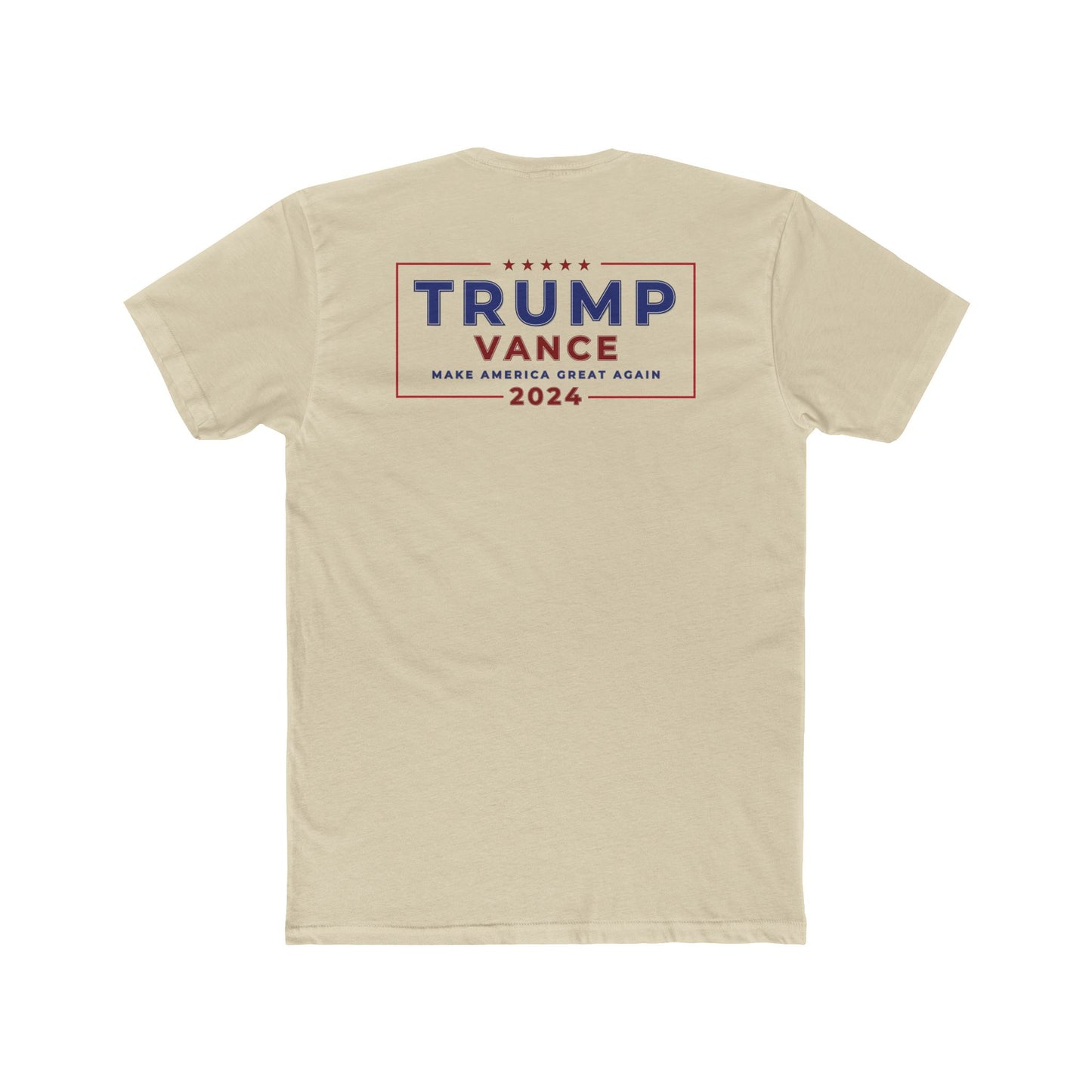 "TRUMP VANCE 2024", Unisex Cotton Crew Tee - Collectible History