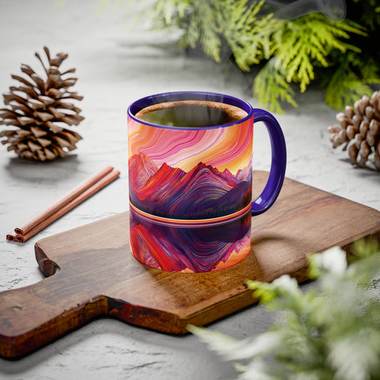 "For In Him All Things Were Created" Colossians 1:16 (NIV), Colorful Mugs (11oz & 15oz)