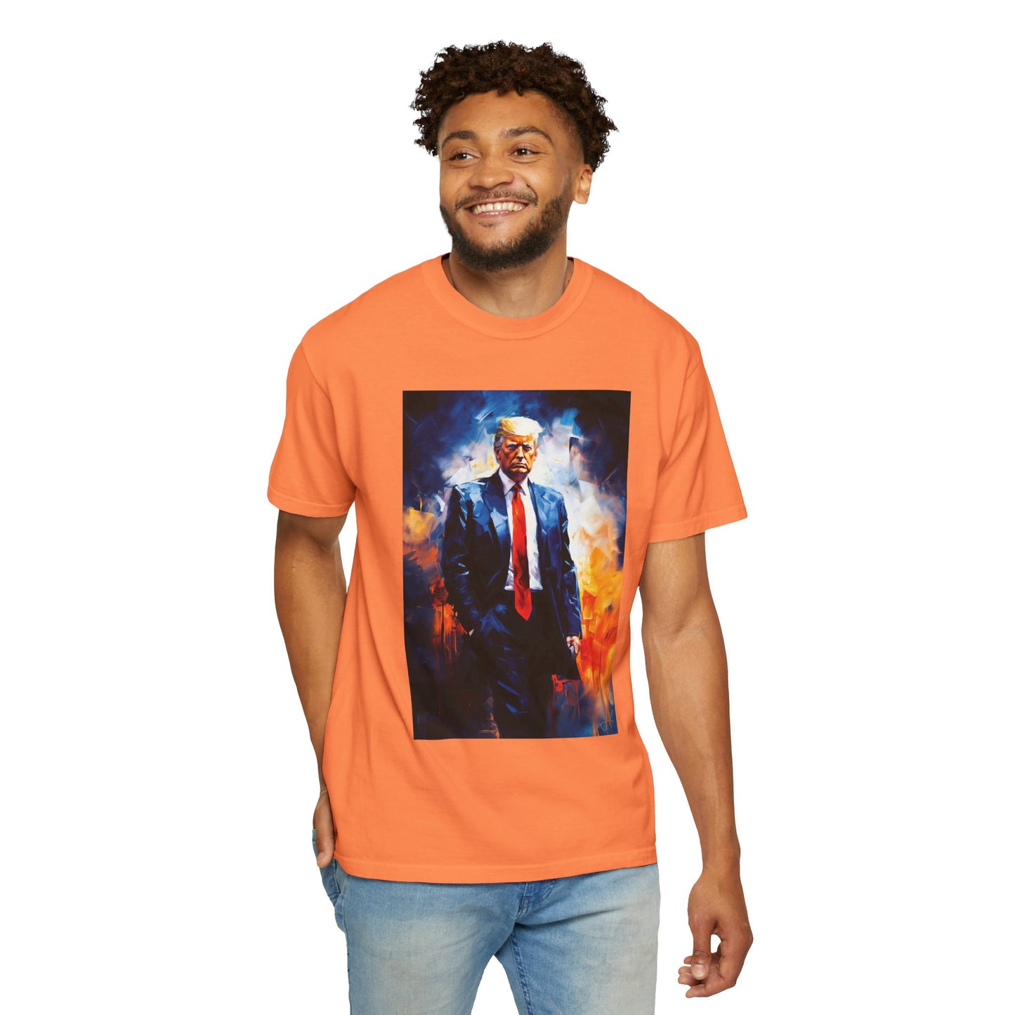 "Trump Portrait" #22, Unisex T-shirt (Light Colors)
