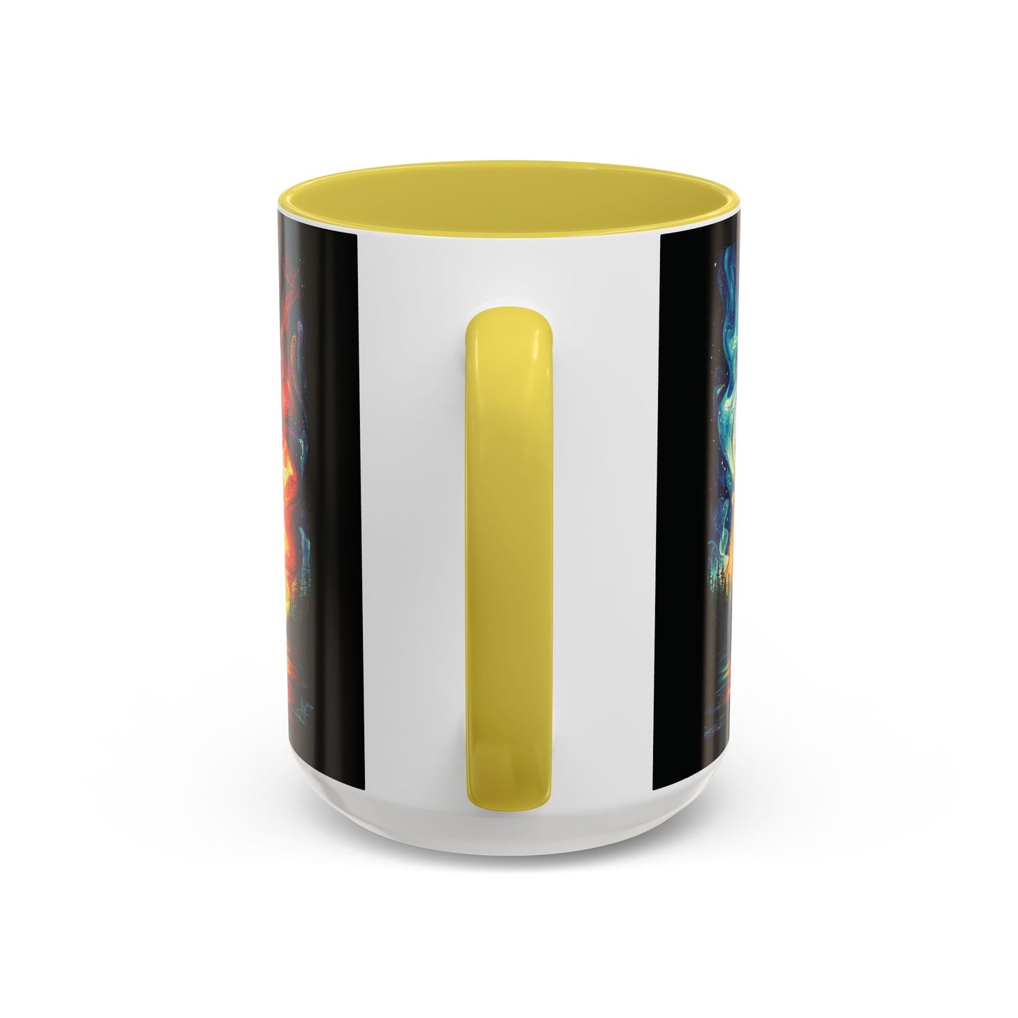 "Naomh Solus (Gaelic) - Sacred Light (English)", Colorful Mugs (11oz, 15oz)