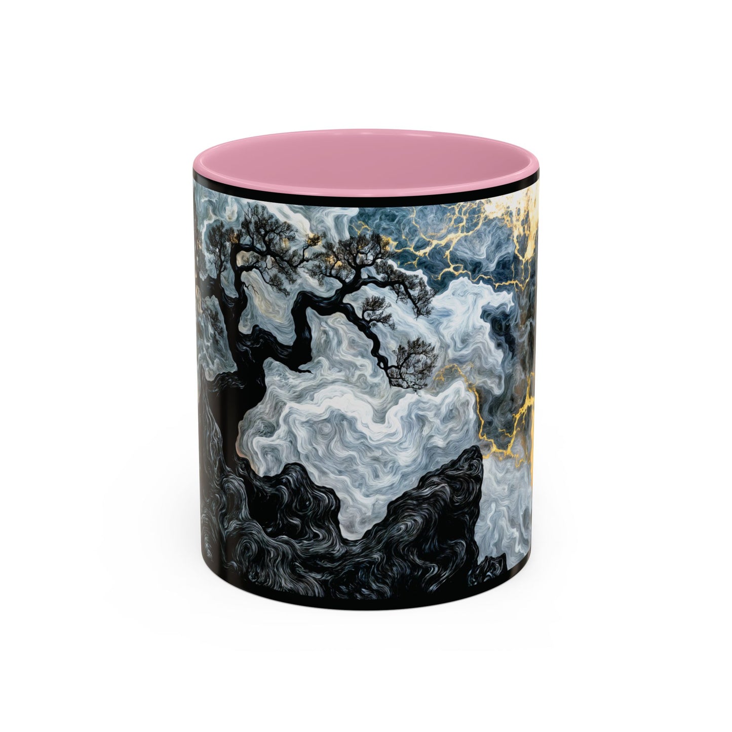"An Crann Naomh (Gaelic) - The Sacred Tree (English)", Colorful Mugs (11oz & 15oz)