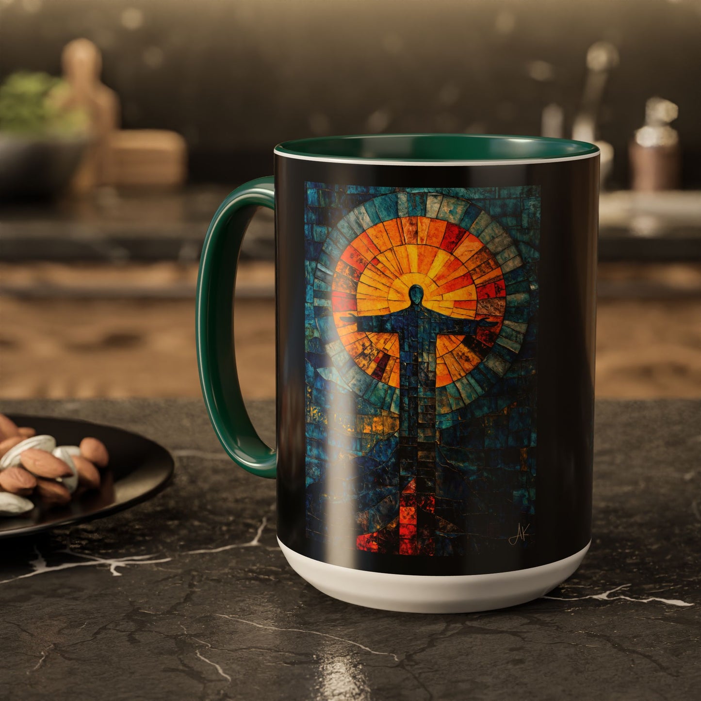"Alpha and Omega - Revelation 22:13", Colorful Mugs (11oz, 15oz)