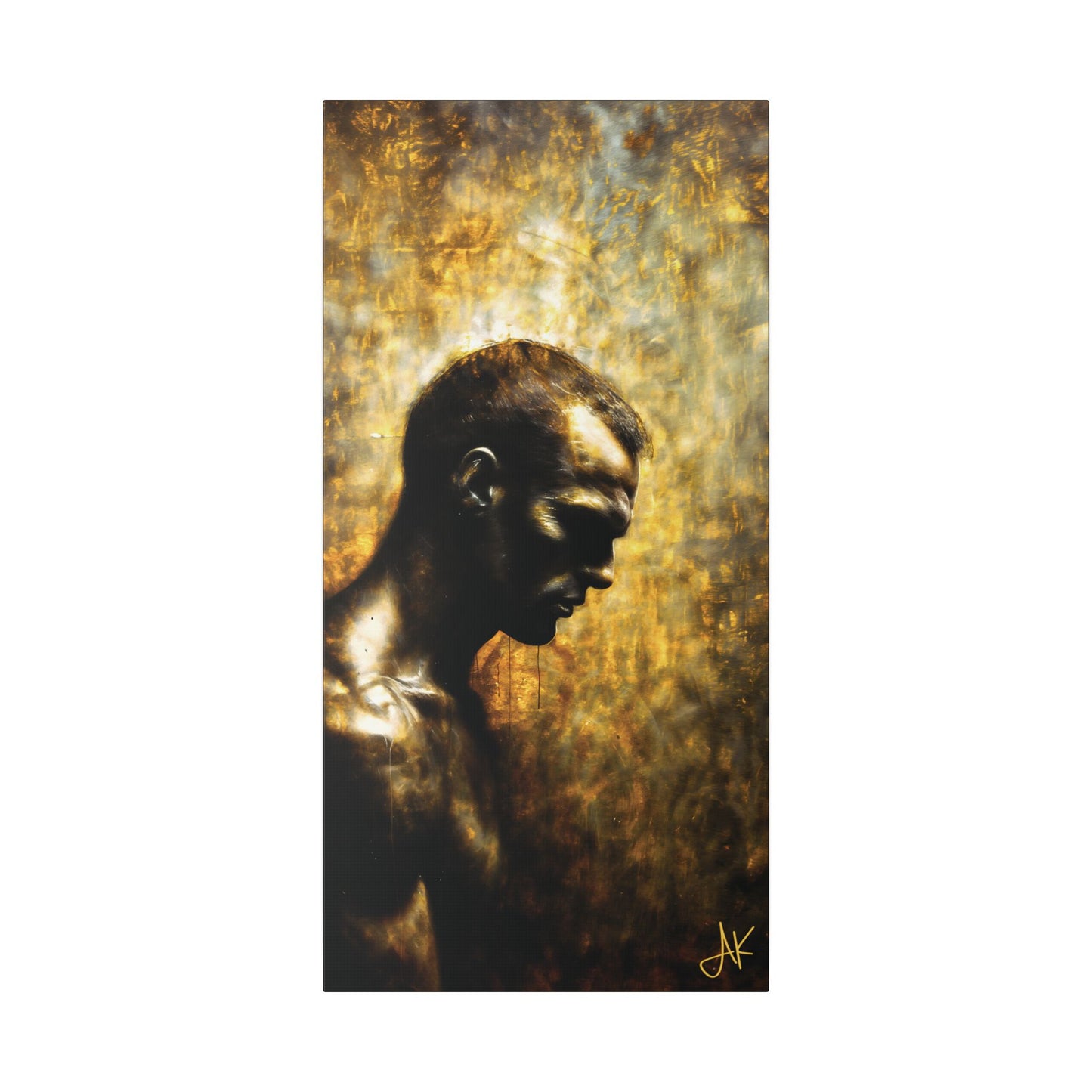 "Darkness Lifting", Classic Stretched Canvas Fine Art Print