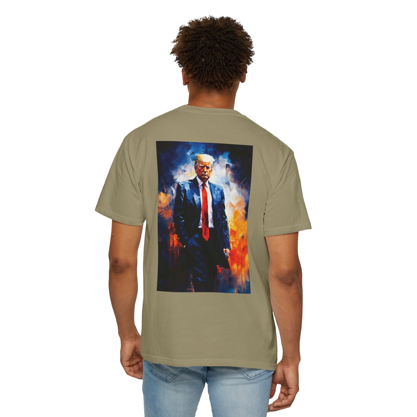 "Trump Portrait" #22, Unisex T-shirt (Light Colors)