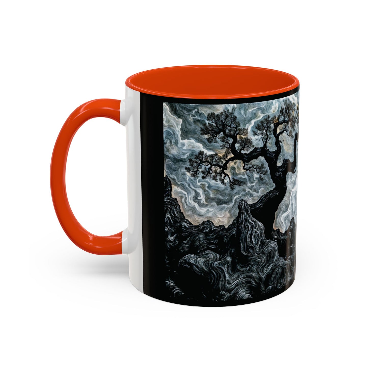 "An Crann Naomh (Gaelic) - The Sacred Tree (English)", Colorful Mugs (11oz & 15oz)