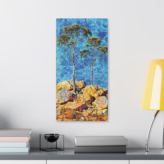 "Australian Landscape" #224, Stretched Classic Canvas Fine Art Print