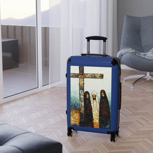 "At-the-Foot of the Cross - John 19:25", Suitcases (Dark Blue)