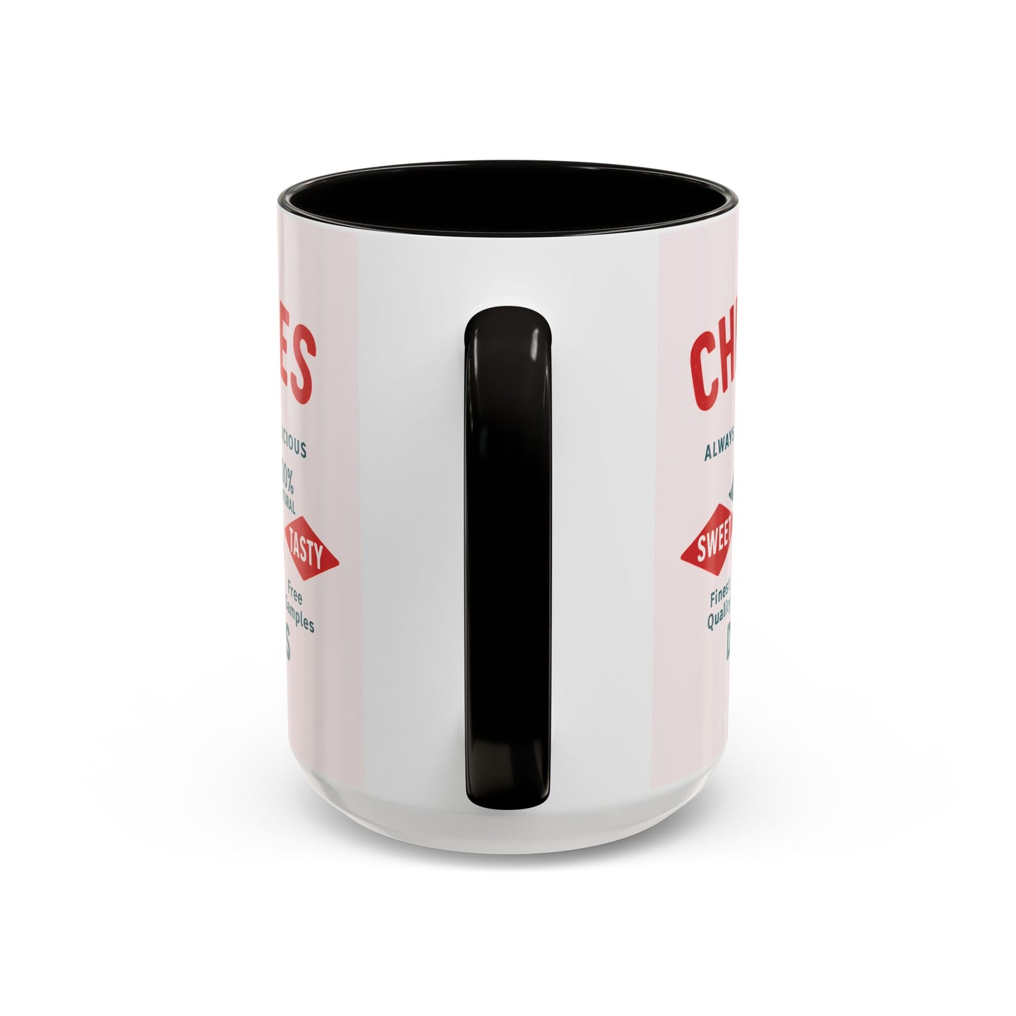 "Delicious Cherries", Colorful Mugs (11oz, 15oz) (Sea Salt Sherbet)