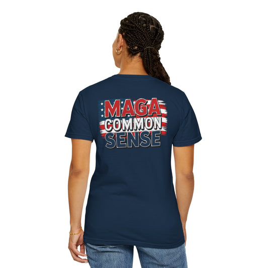 "MAGA Common Sense" #01, Unisex T-shirt