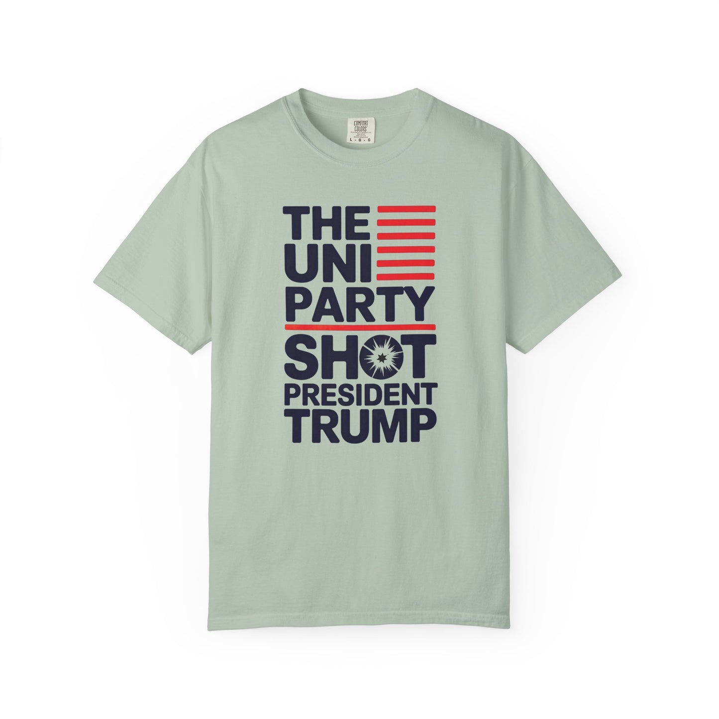 "The Uniparty Shot President Trump" #01, Unisex T-shirt