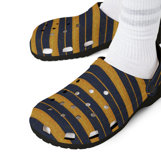 "Golden Ensign", Foam Rubber Clogs
