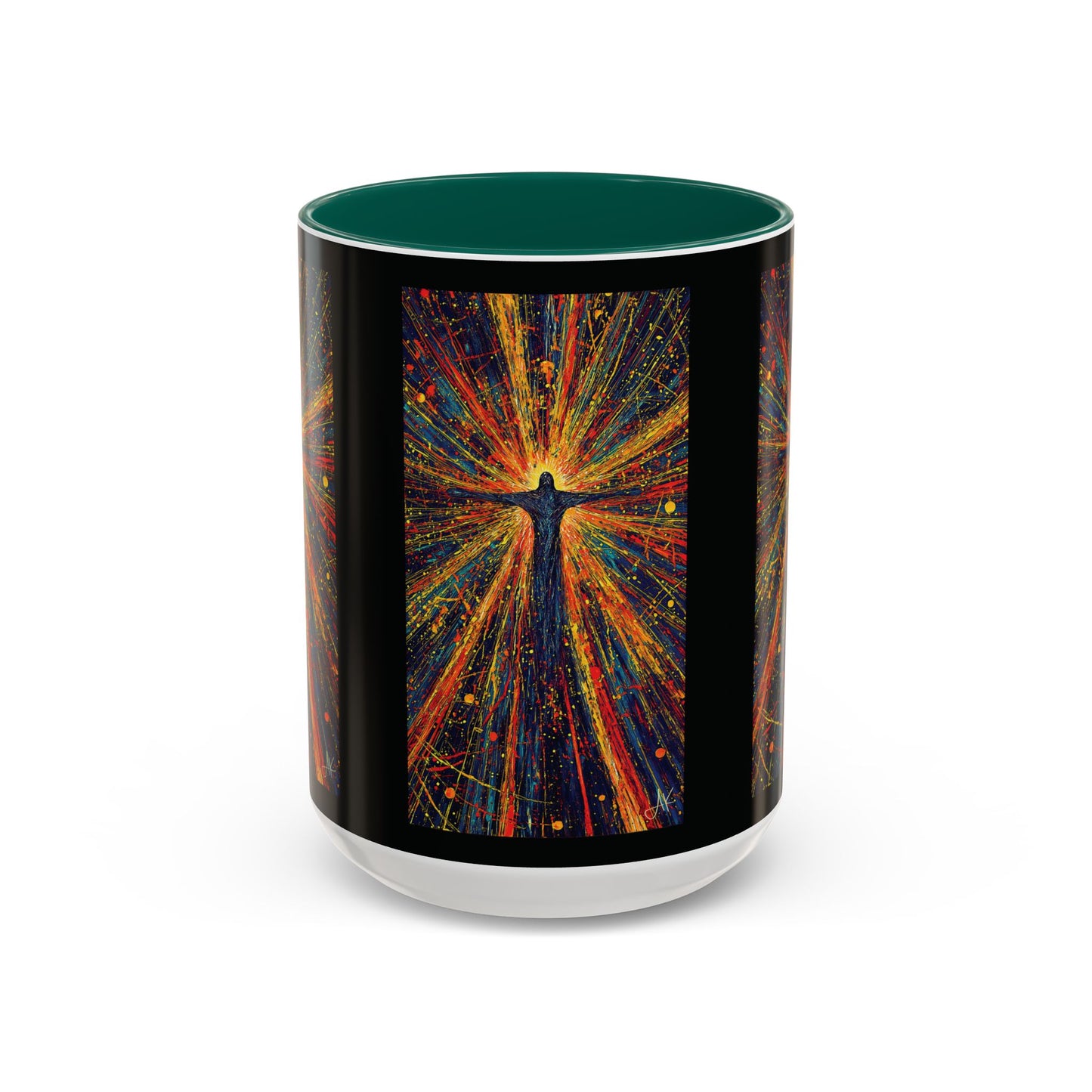 "Born Again in His Radiance - Isaiah 60:1", Colorful Mugs (11oz & 15oz)