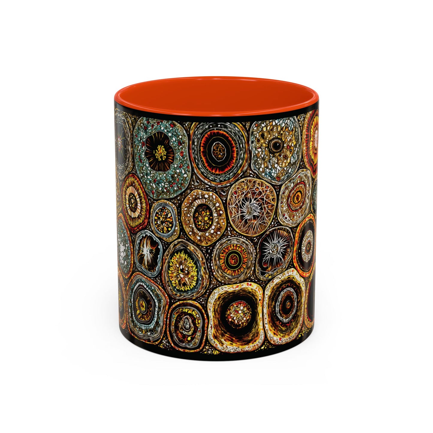 "Every Detail, His Design", Colorful Mugs (11oz, 15oz)