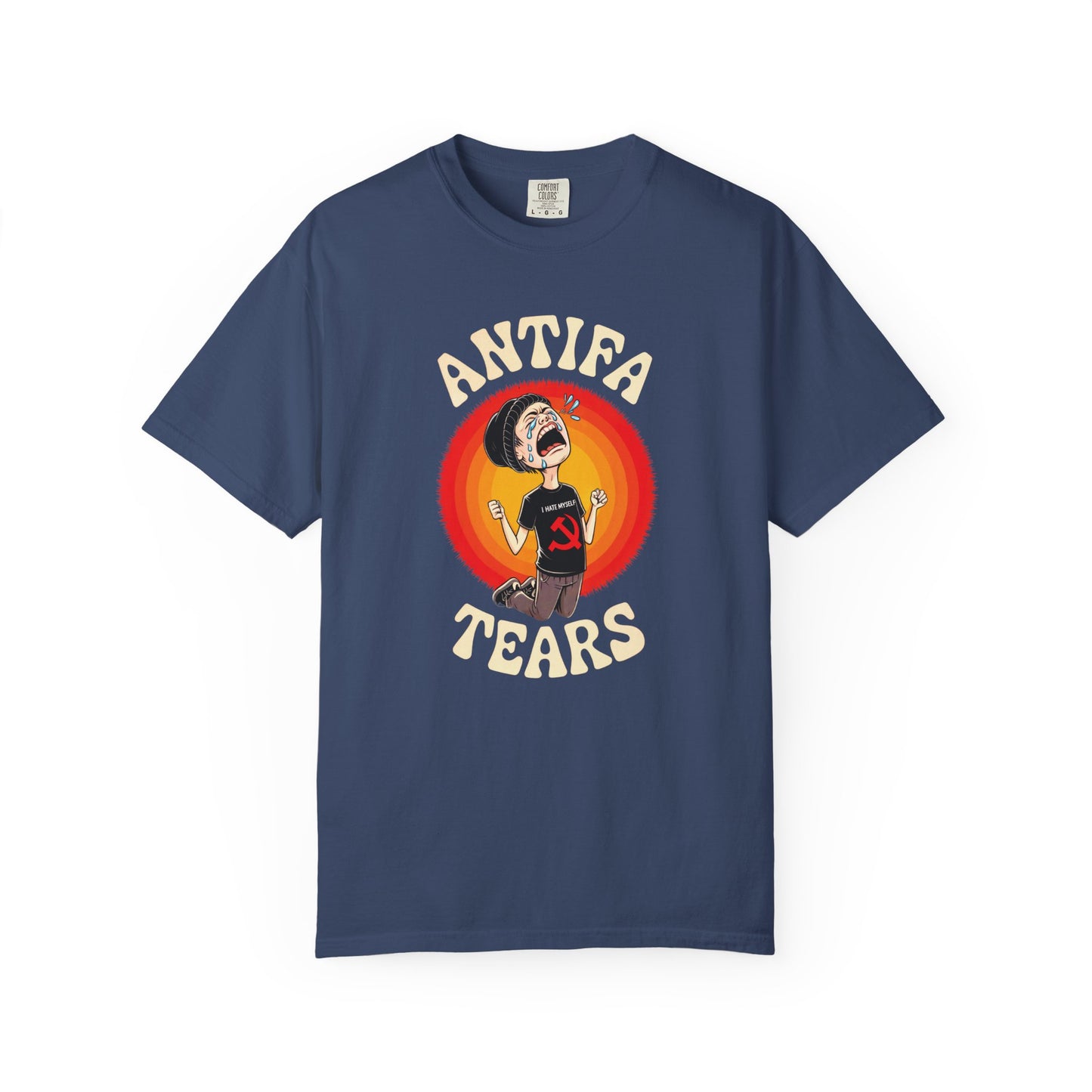 "Antifa Tears" #01, Unisex T-shirt