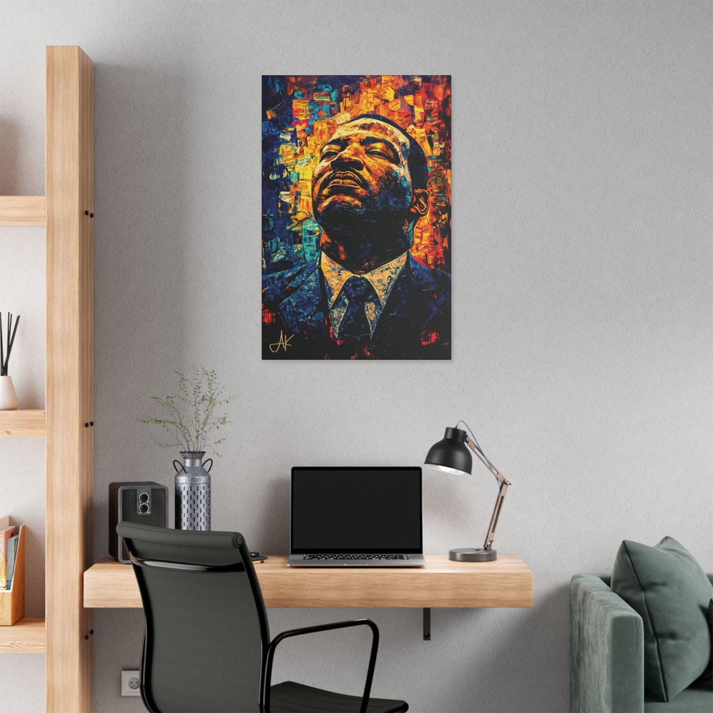 "Content of Character", Classic Stretched Canvas Fine Art Print