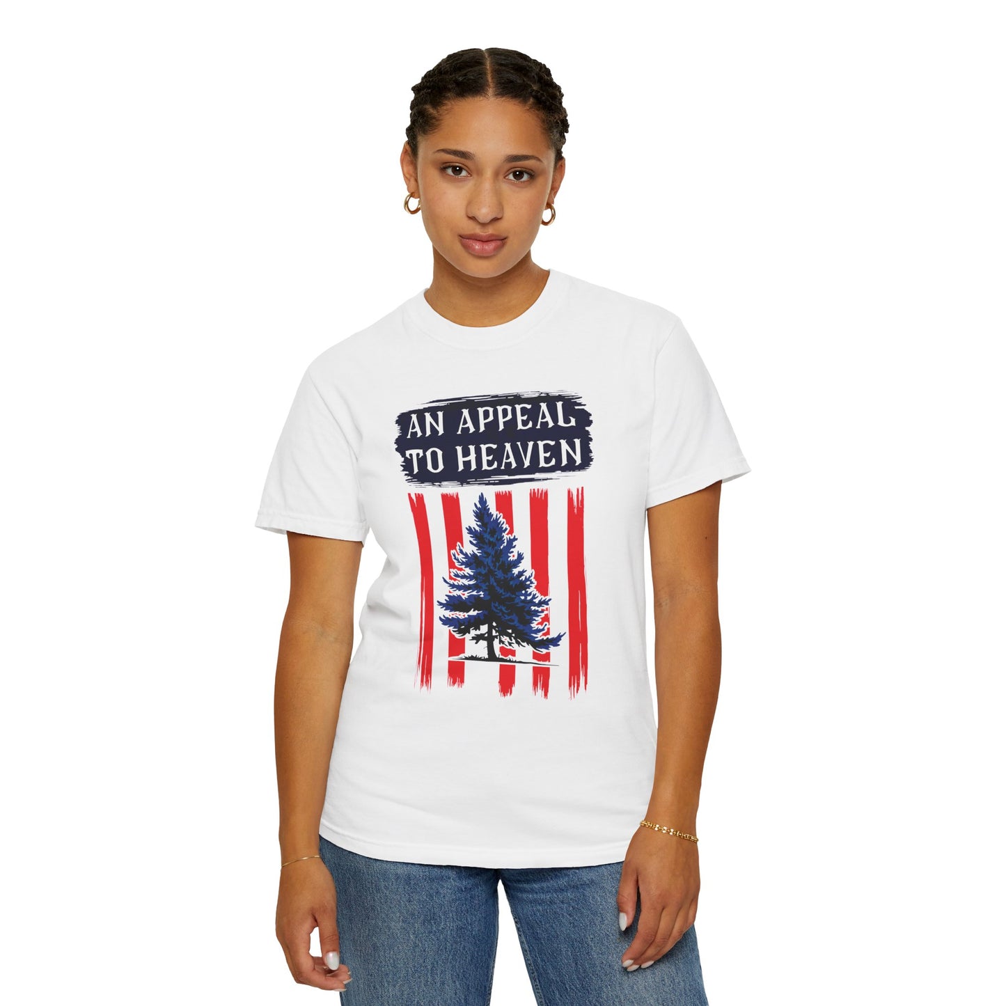 "An Appeal to Heaven", Unisex T-shirt (White)