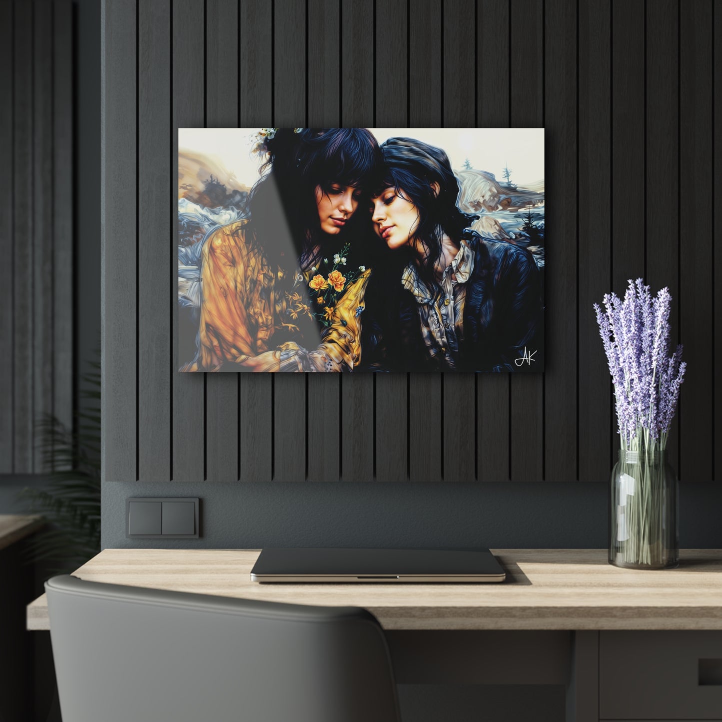 "Always There", Fine Art Acrylic Prints (French Cleat Hanging)