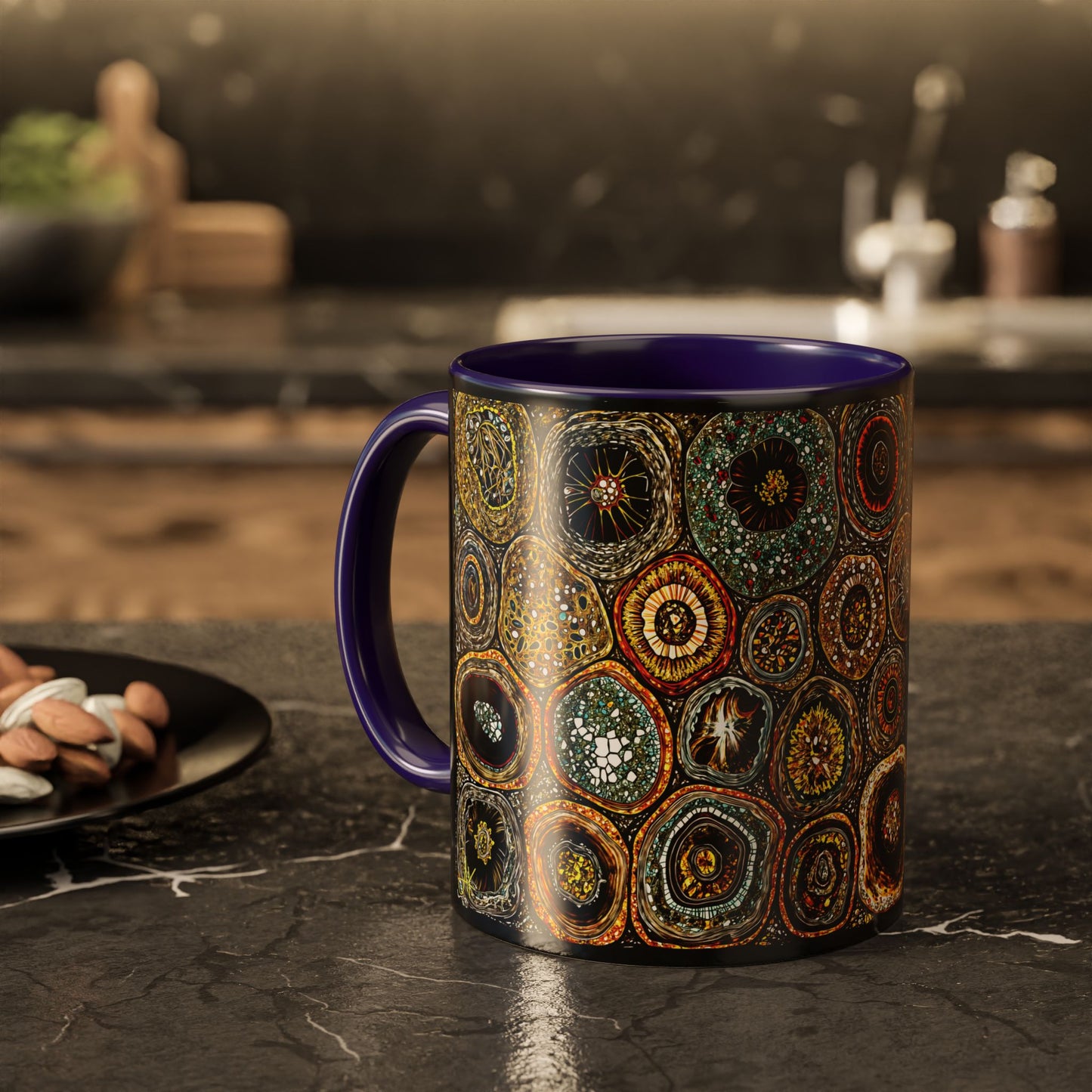 "Every Detail, His Design", Colorful Mugs (11oz, 15oz)