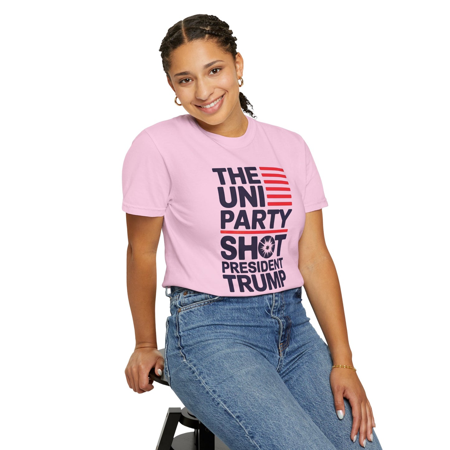 "The Uniparty Shot President Trump" #01, Unisex T-shirt
