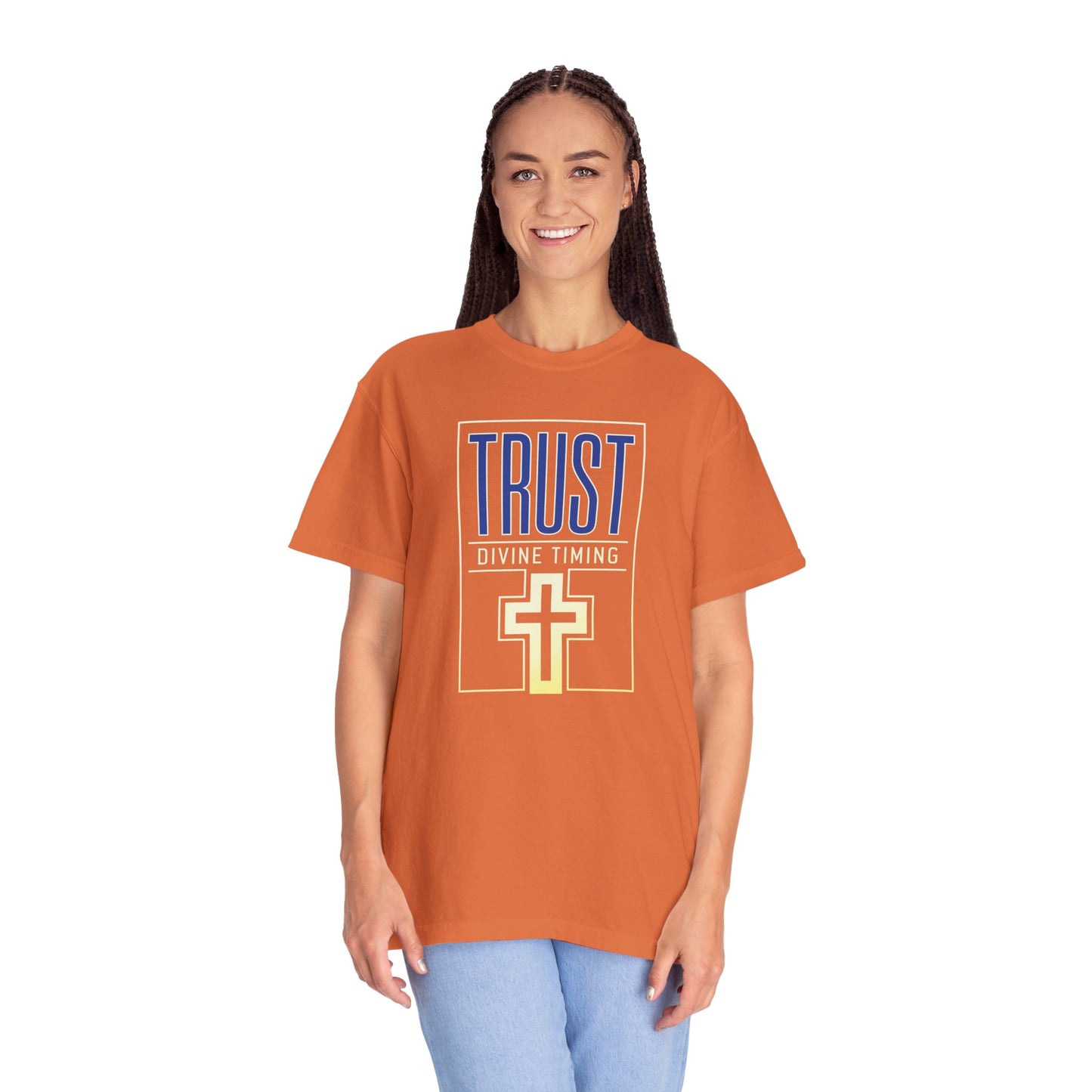 "Trust Divine Timing" #01, Unisex T-shirt