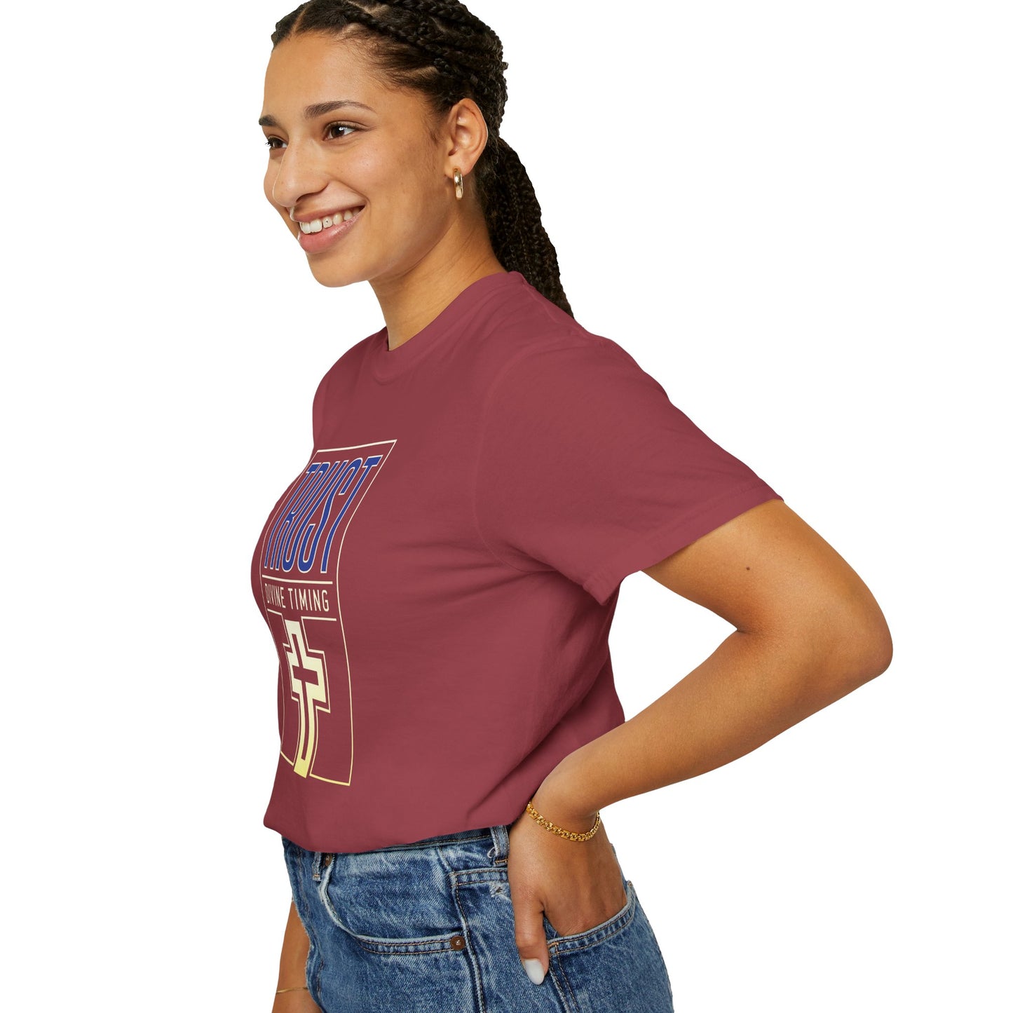 "Trust Divine Timing" #01, Unisex T-shirt