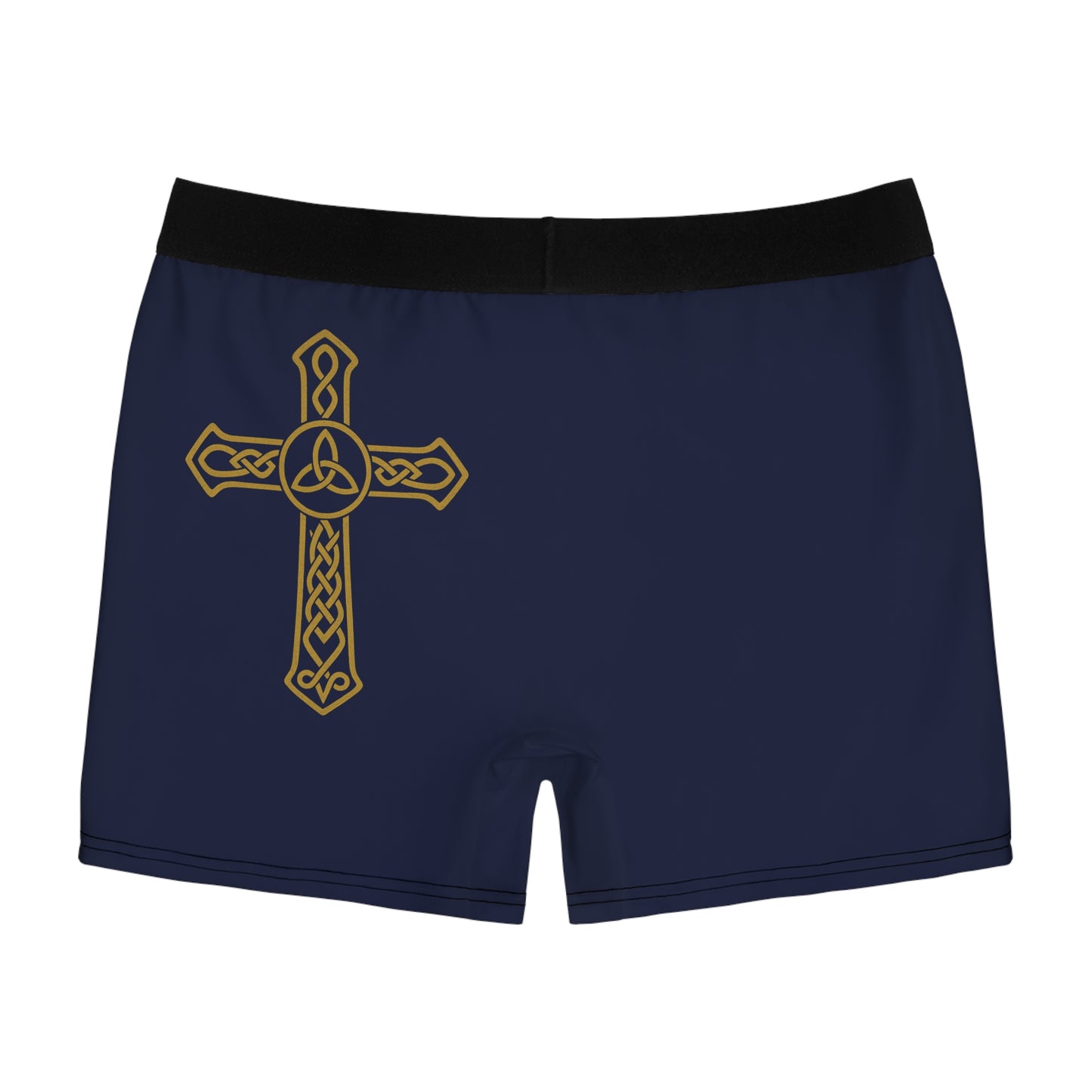"Clan na Gael - Irish American", Men's Boxer Briefs (Mariana Blue)