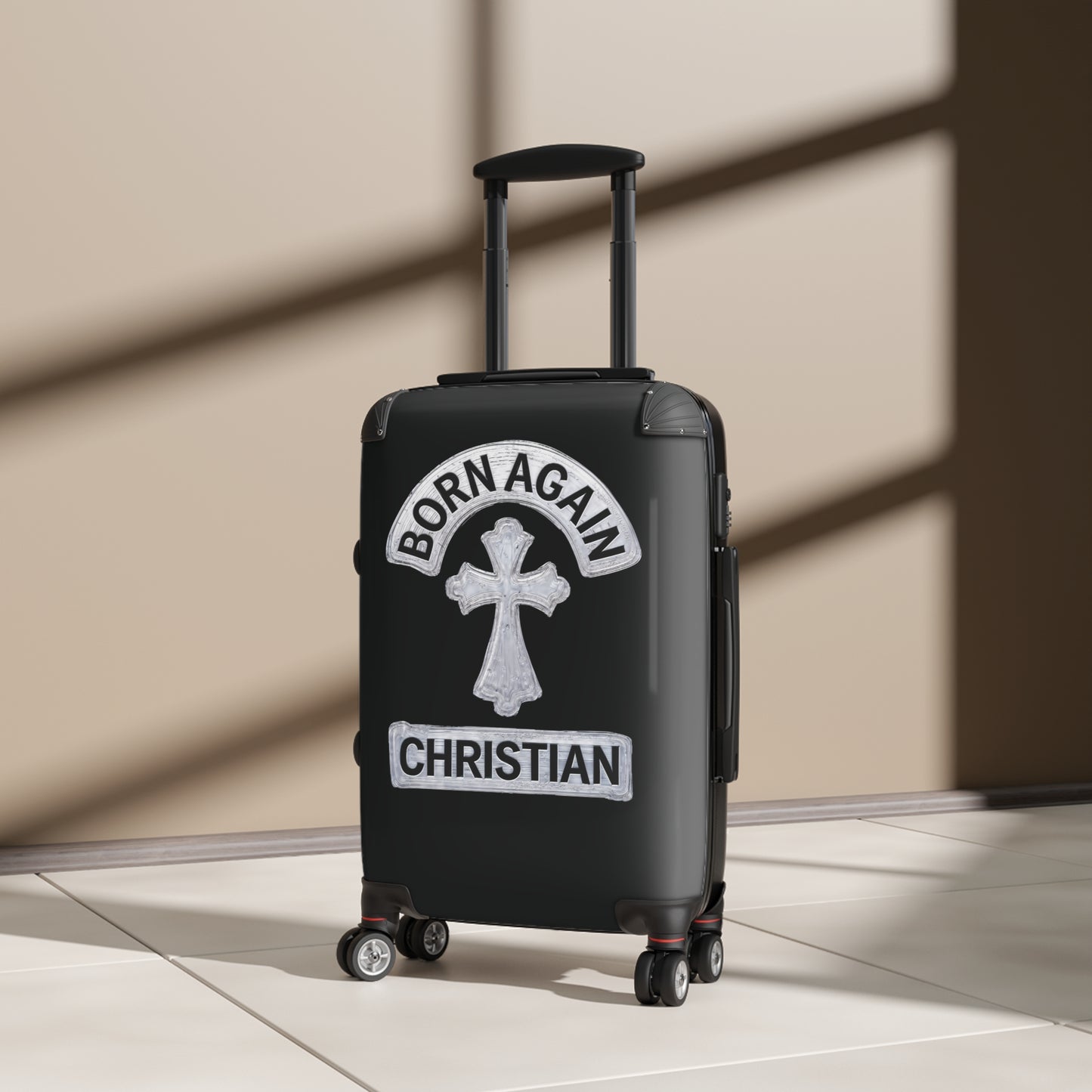 "Born Again Christian" #03 Suitcases (Black)