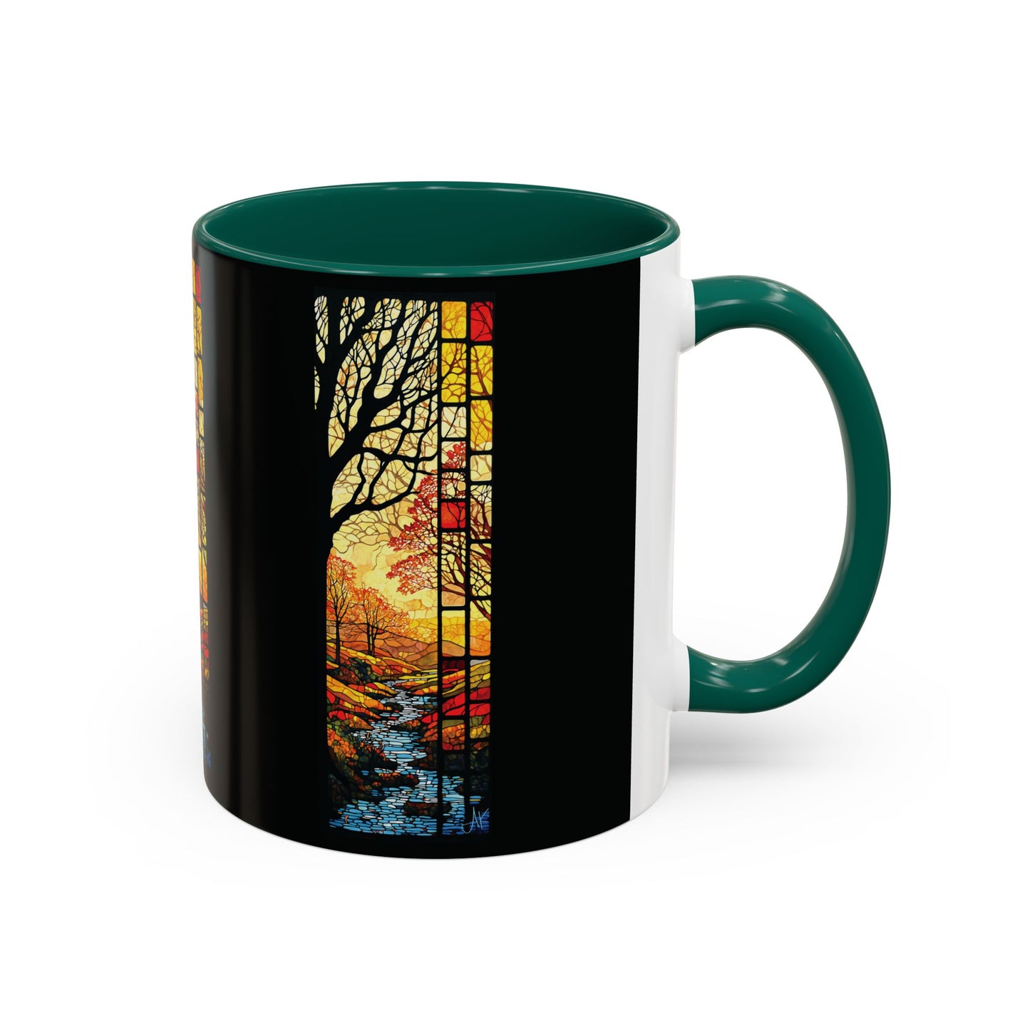 "Realization at 5", Colorful Mugs (11oz, 15oz)