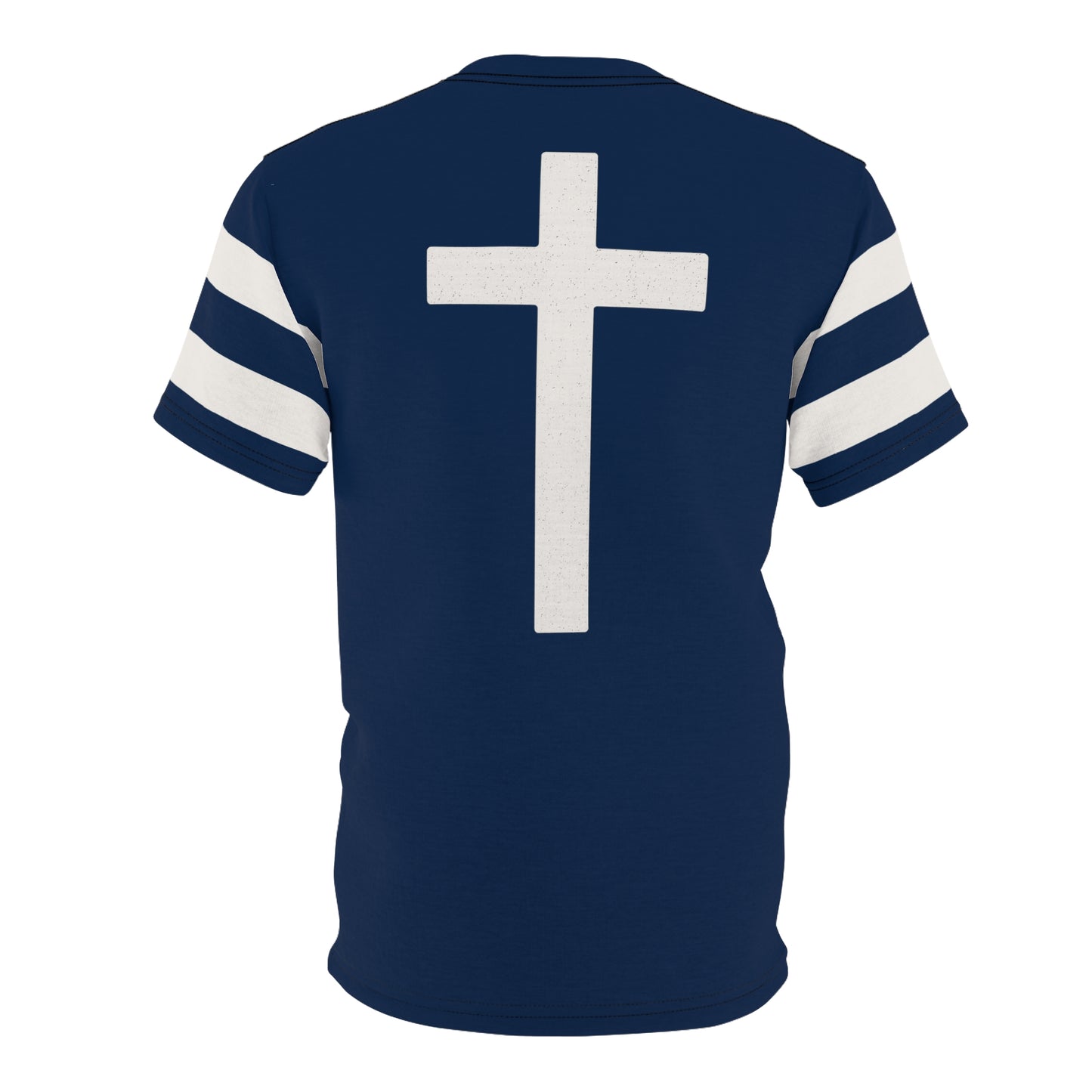 "Faith Overcomes Fear", Unisex Tee (Cambridge Blue)