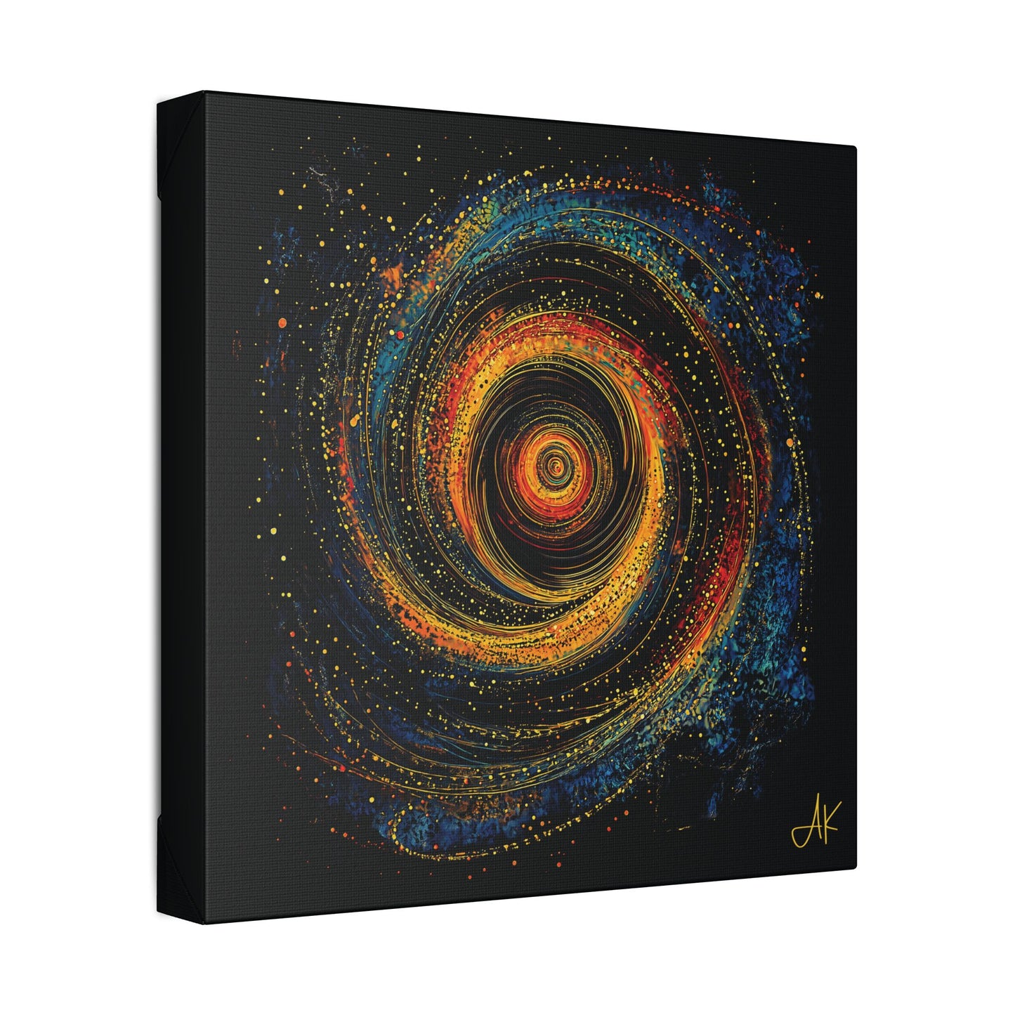 "Galactic Spiral", Stretched Classic Canvas Fine Art Print