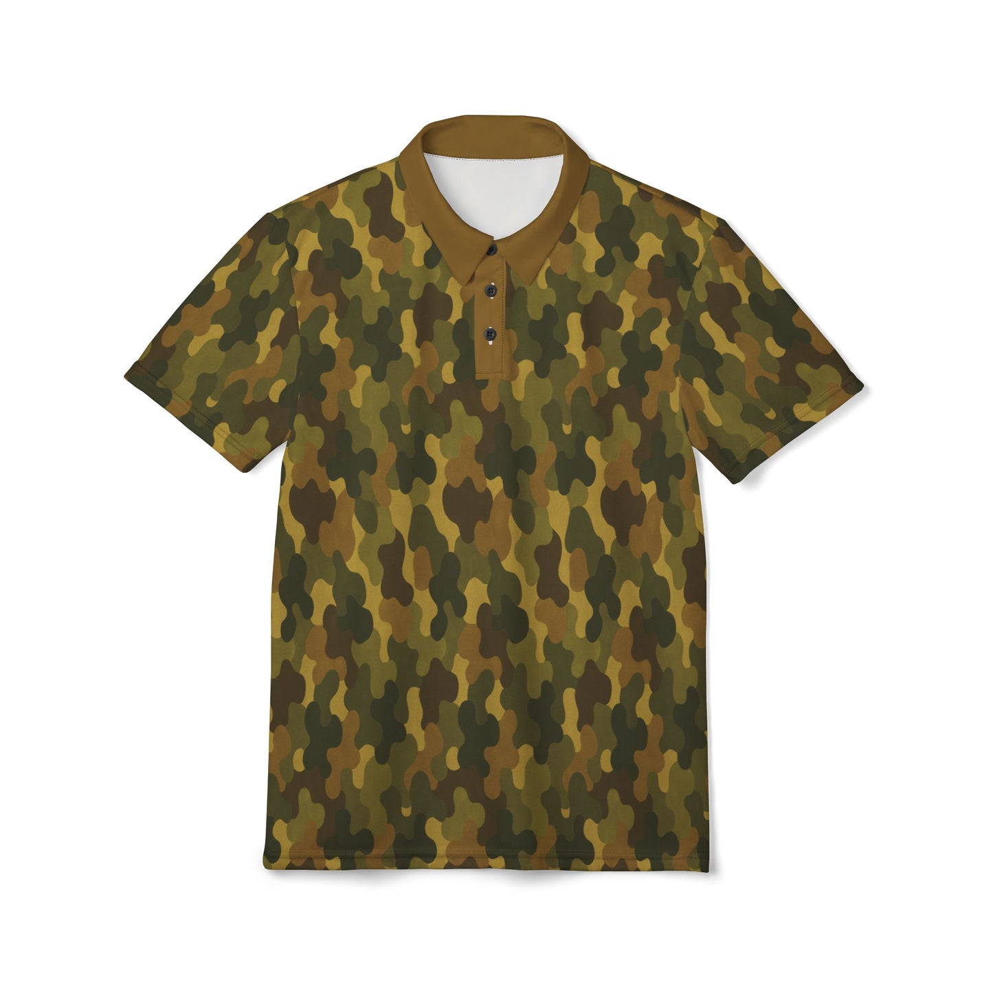 "SASR Day-Ops Camouflage" Unisex Polo Shirt (SASR Light Brown Collar)
