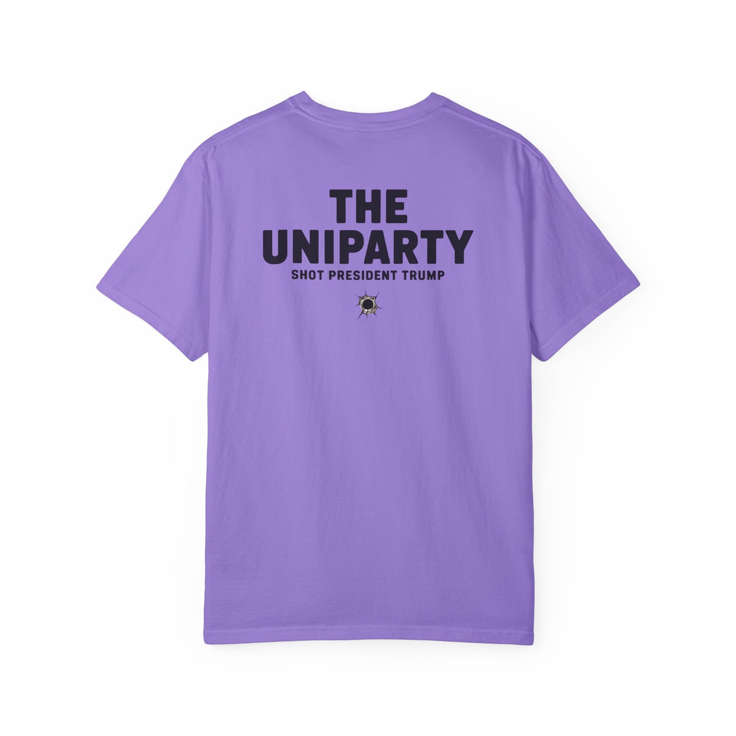 "The Uniparty Shot President Trump" #02, Unisex T-shirt