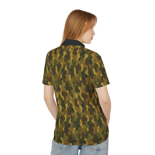 "SASR Day-Ops Camouflage" Unisex Polo Shirt (SASR Black Collar)