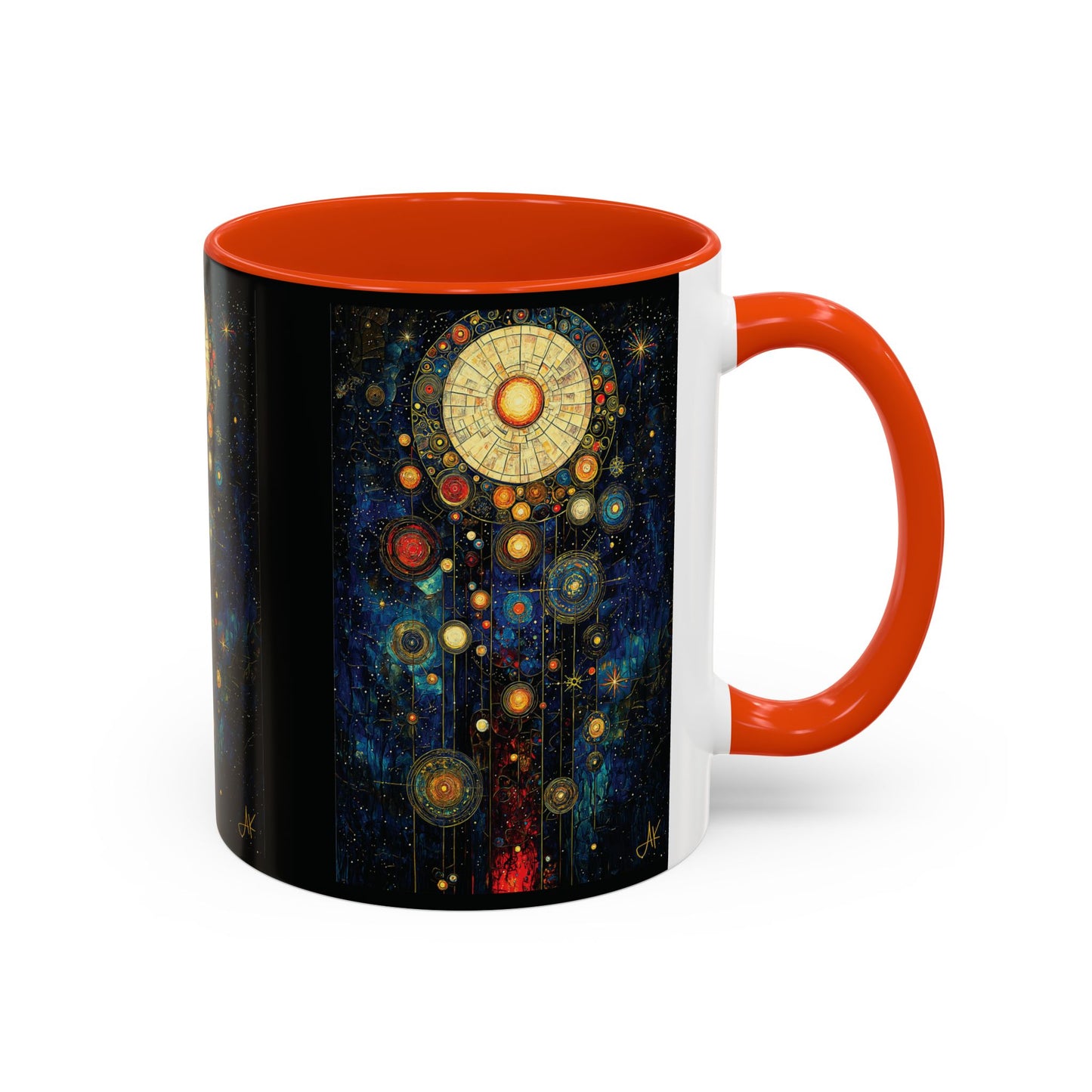 "Ancient Connection to God", Colorful Mugs (11oz, 15oz)