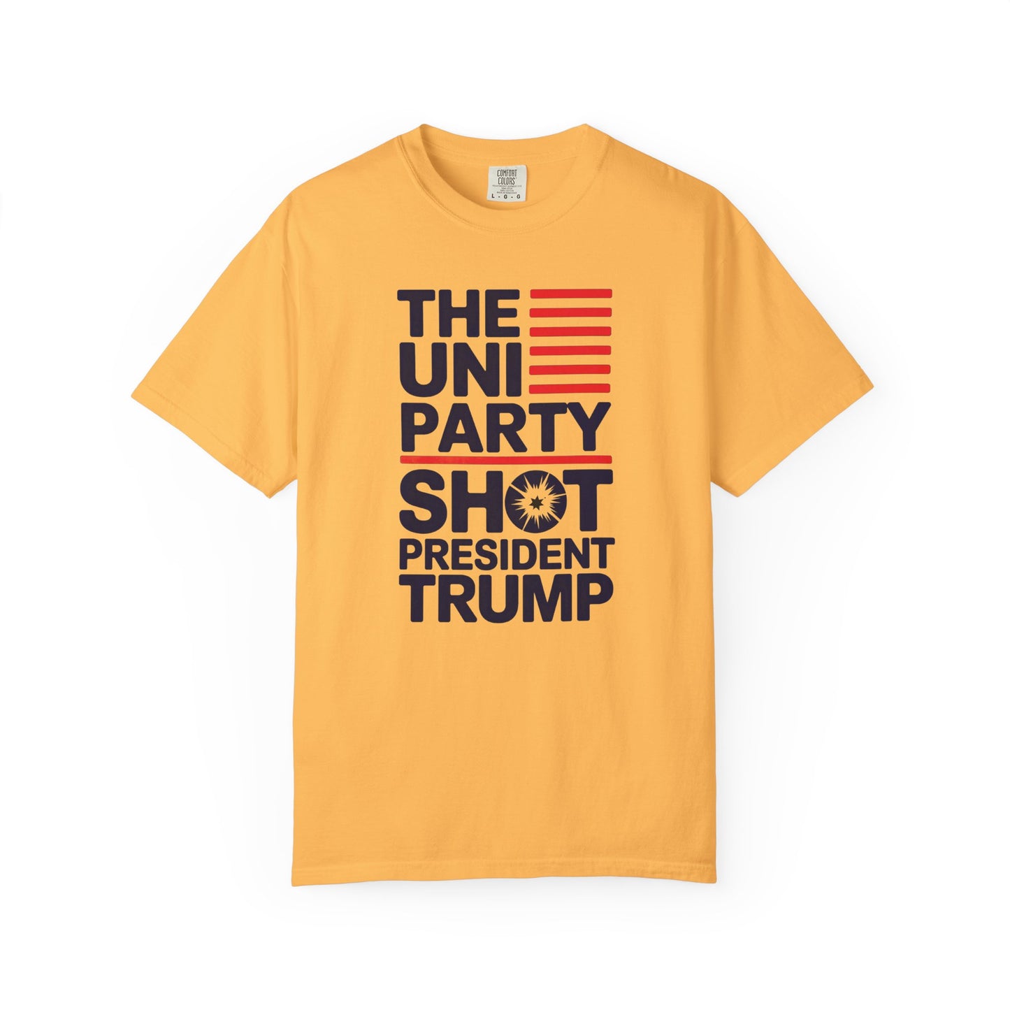 "The Uniparty Shot President Trump" #01, Unisex T-shirt
