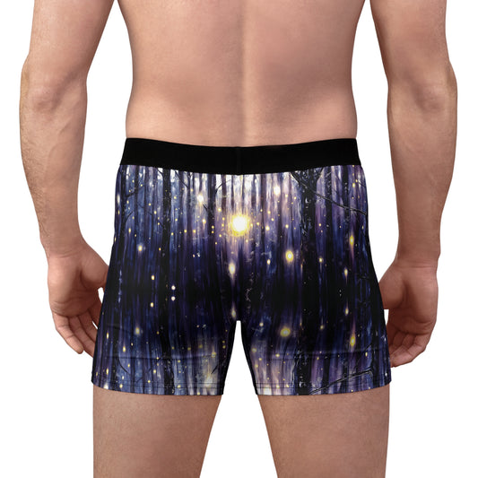 "Lights of the Forest", Men's Boxer Briefs