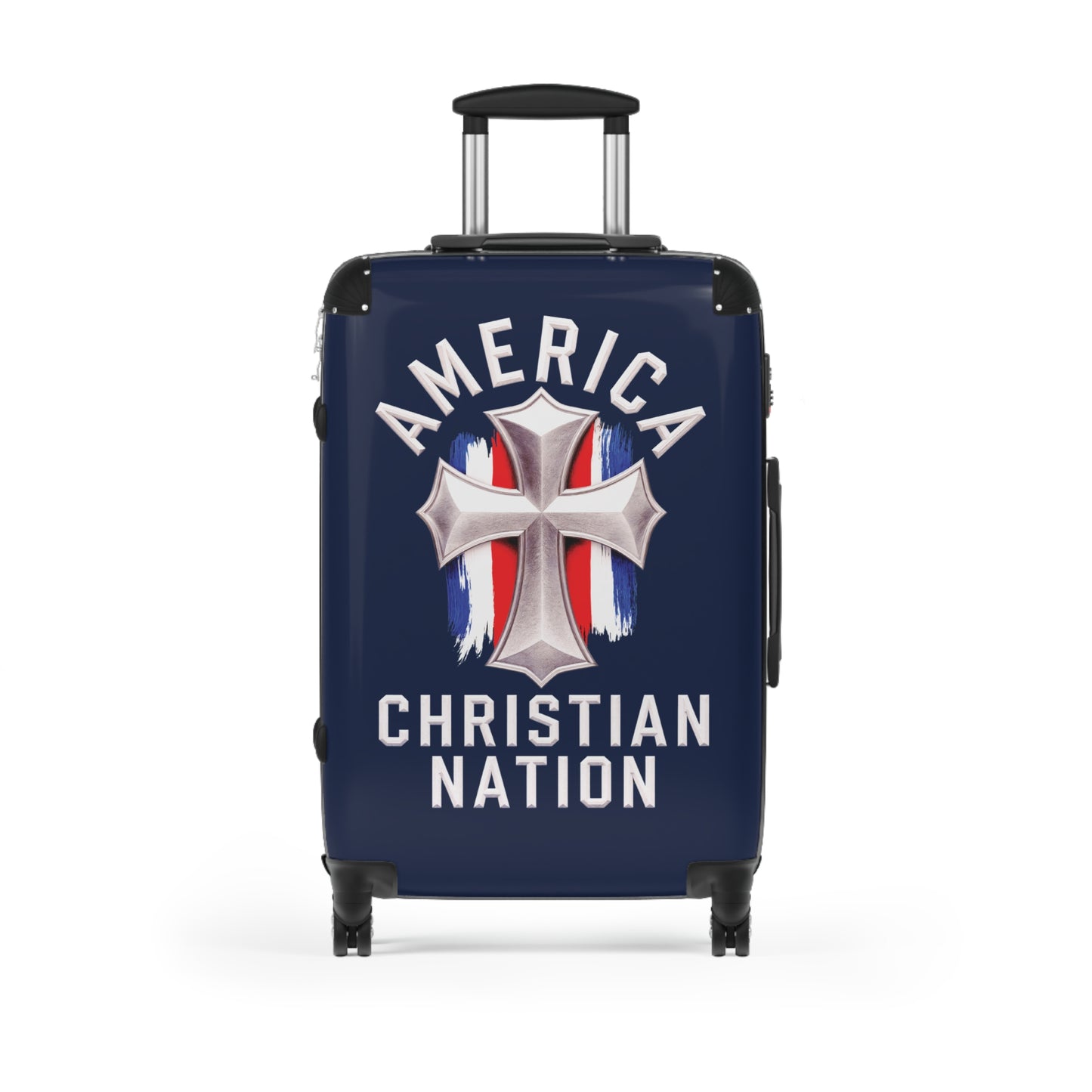 "America - Christian Nation" #01, Suitcases (Dark Blue)