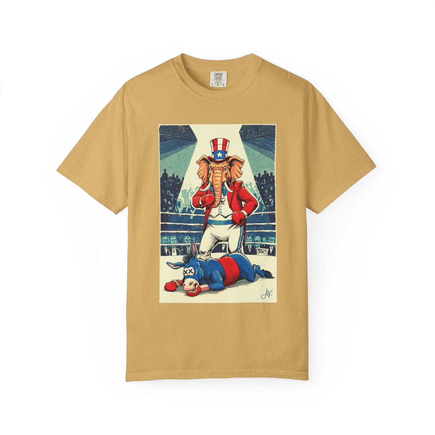 "Brutal Woke Knockout 2024", Unisex T-shirt (Light Colors)