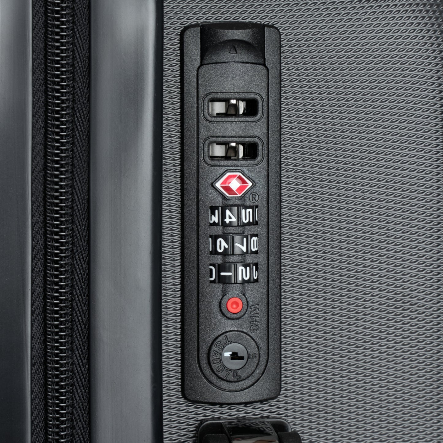 "Proverbs 21:19 (KJV), Suitcases (Void Black)