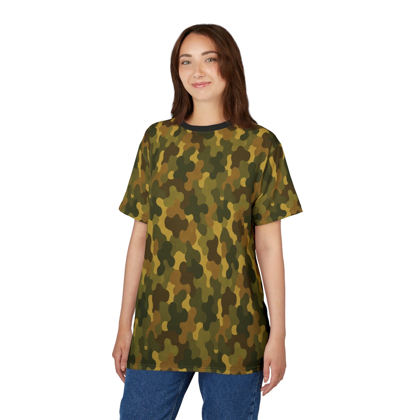 "SASR Day-Ops Camouflage", Unisex Tee (SASR Black Collar)