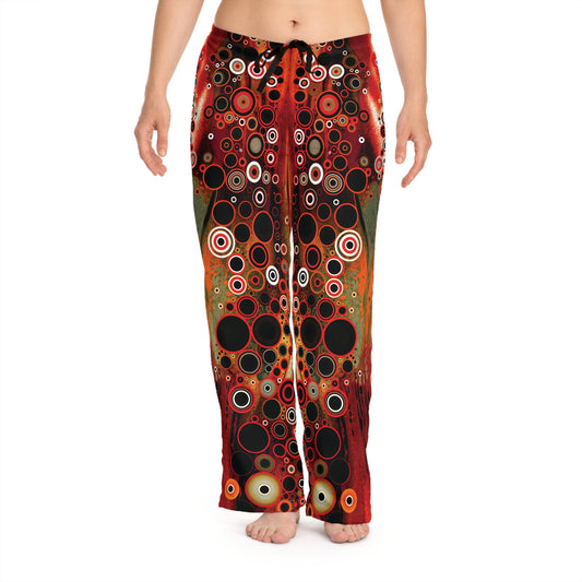 "Abstract #08" Fine Art Women's Pajama Pants