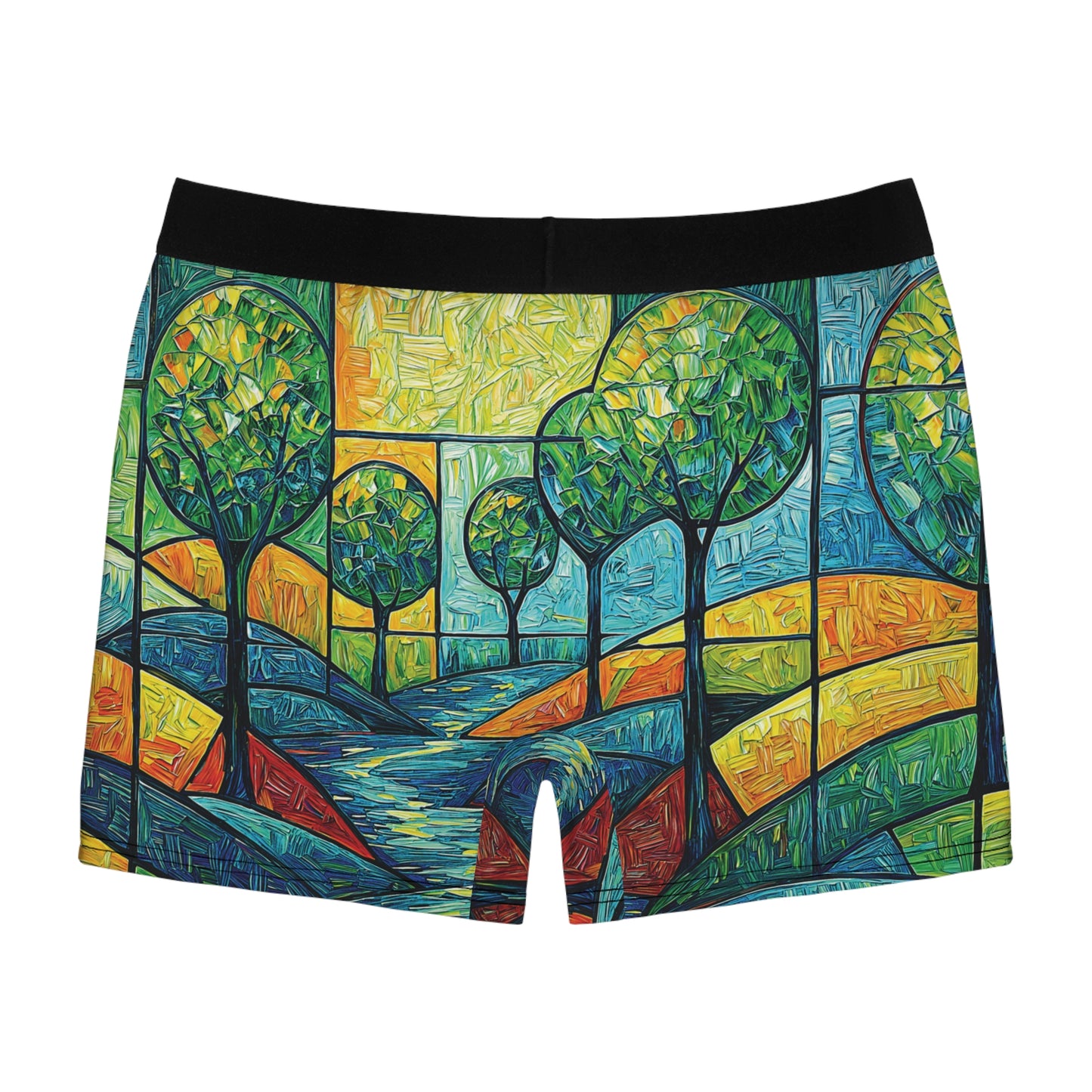 "River Add" #02, Men's Boxer Briefs