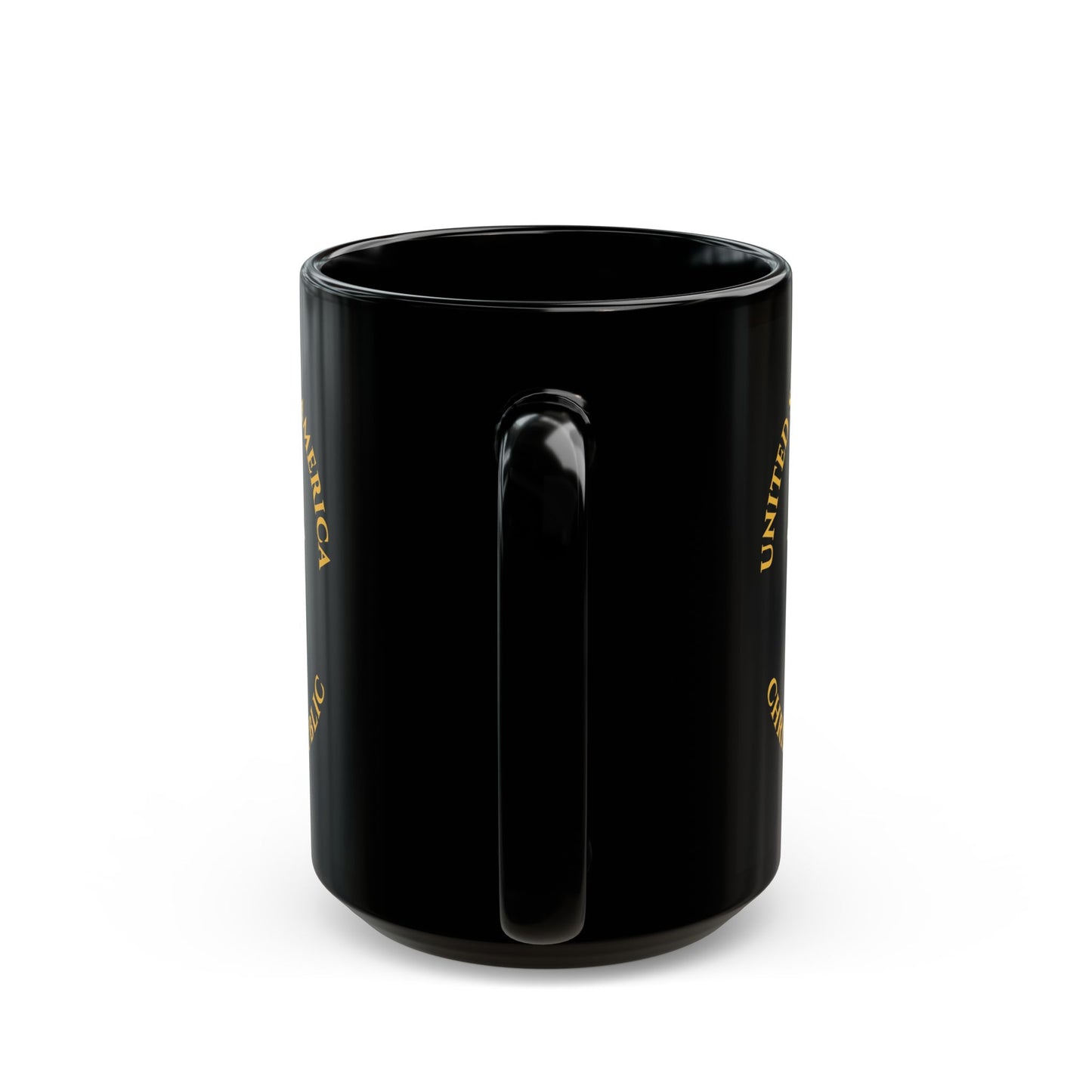 "USA Christian Republic" #12, Black Mug (11oz & 15oz)