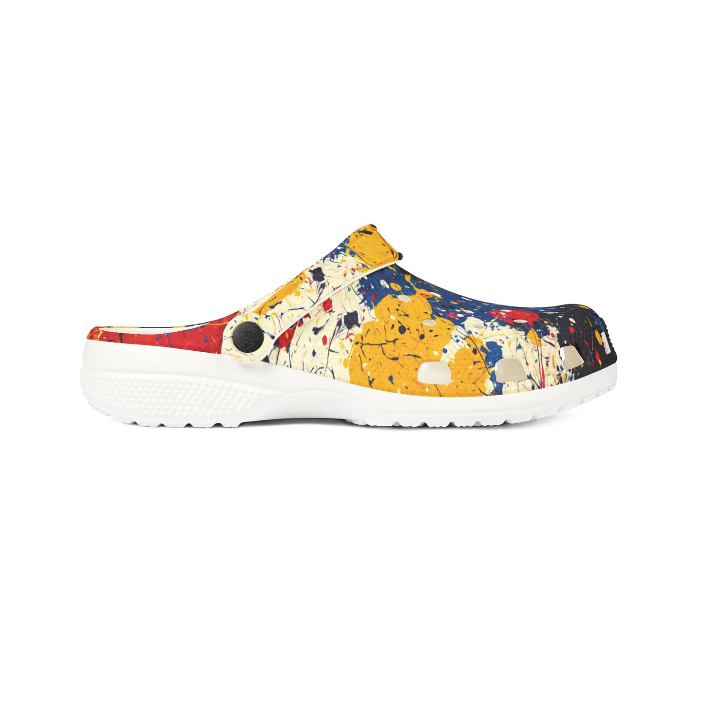 "Abstract 274", Foam Rubber Clogs